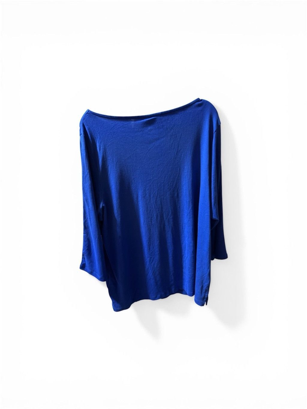 Karen Walker Karen Scott Silver-Tone Stud Boat-Neck Top NWT 2X Size XXL / US 16-18 / IT 52-54 - 6 Thumbnail