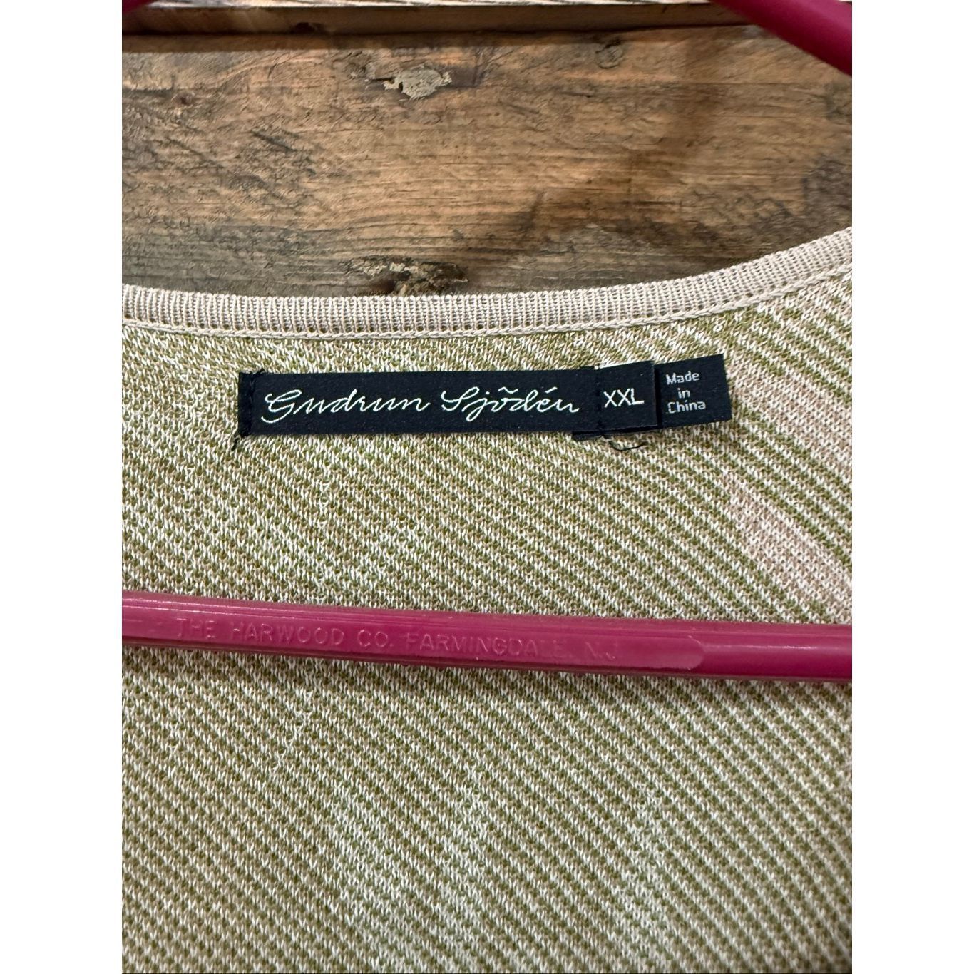 Guru Gudrun Sjoden button front cardigan sweater size XXL Size XXL / US 16-18 / IT 52-54 - 3 Thumbnail