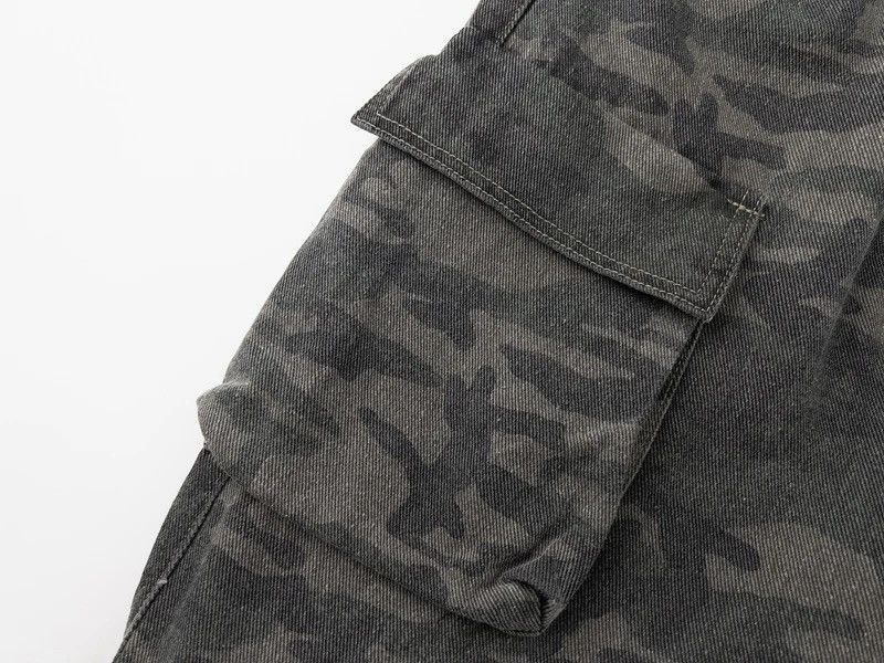 Vintage Baggy Pocket Artic Camo Punk Cargo Pants Size US 30 / EU 46 - 7 Thumbnail