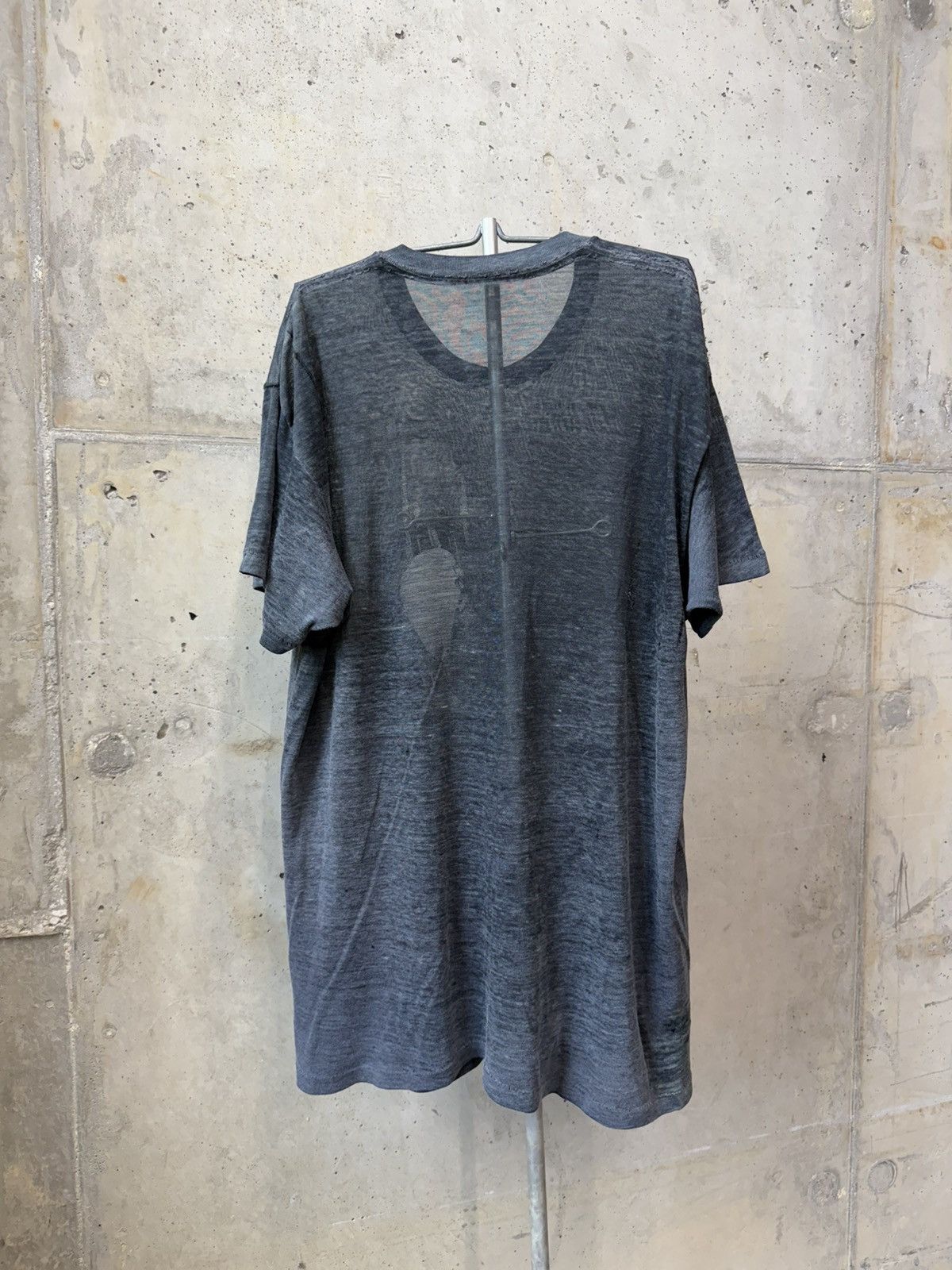 Vintage 80s Thrashed Faded Paper Thin Pocket T Shirt ERD Grunge Size US M / EU 48-50 / 2 - 2 Thumbnail