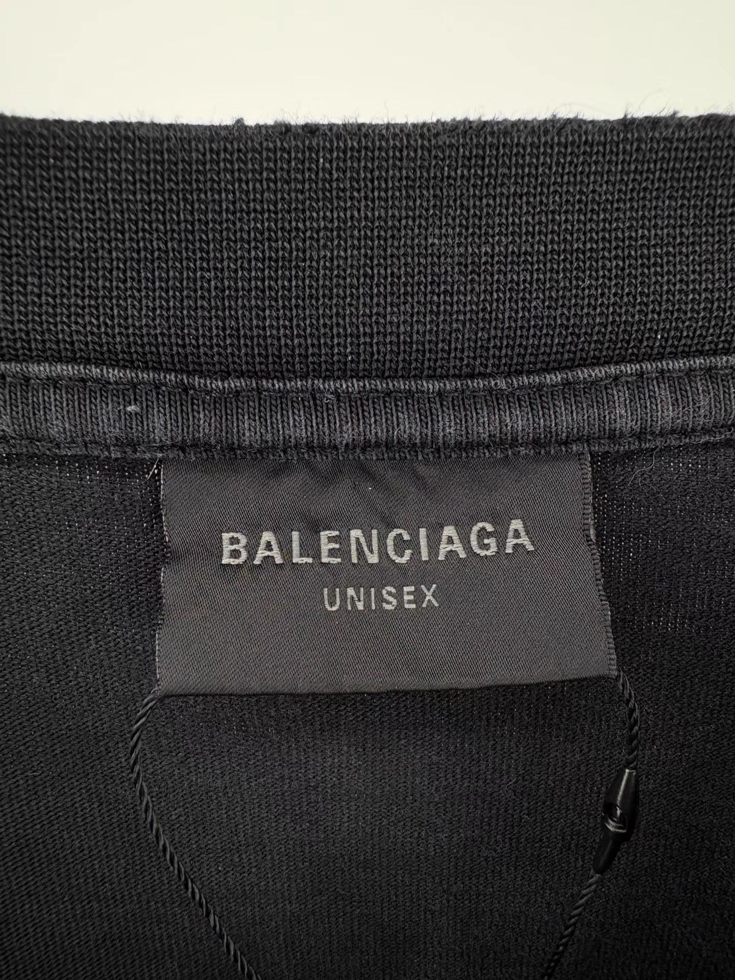 Balenciaga BALENCIAGA Back Crystal Letter Destroyed Long Sleeve Size US M / EU 48-50 / 2 - 4 Thumbnail