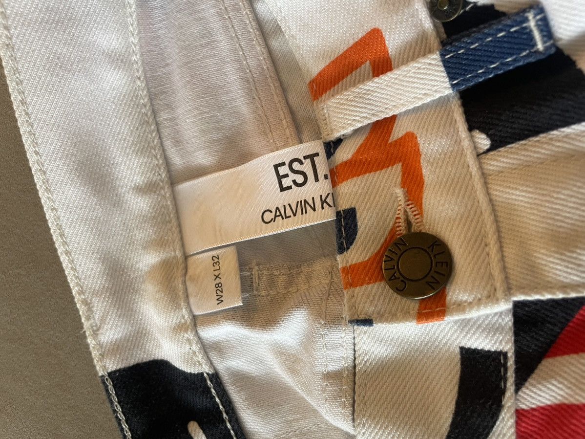 Calvin Klein 205W39NYC Calvin Klein Modernist Jeans Established 1987 By Raf Simons Size US 28 / EU 44 - 7 Thumbnail