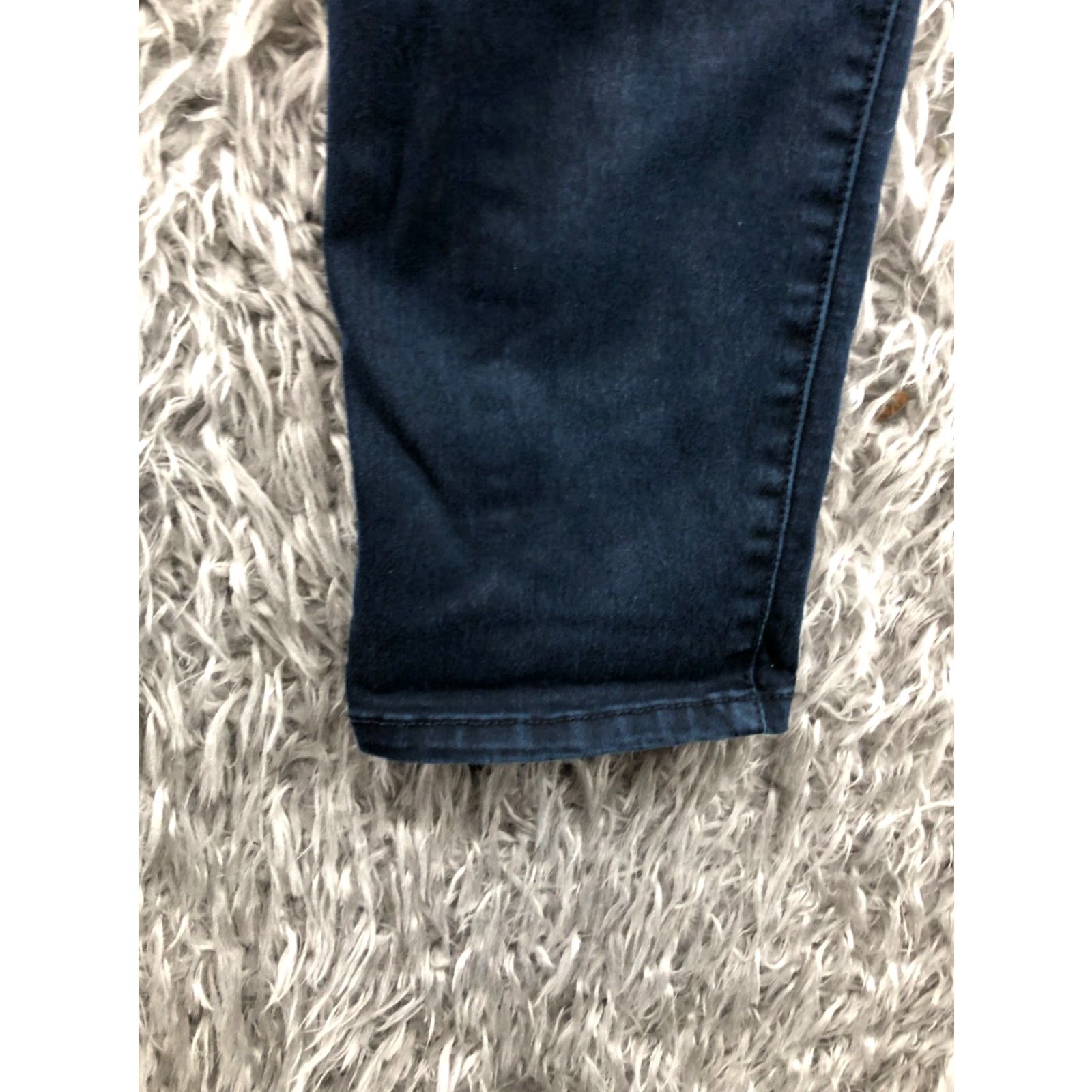 Vintage Roz & Ali Jeans Size 6 Womens Dark Wash Blue Denim Capri 5-Pocket Regular Rise Cotton Jeans Size 28" / US 6 / IT 42 - 7 Thumbnail