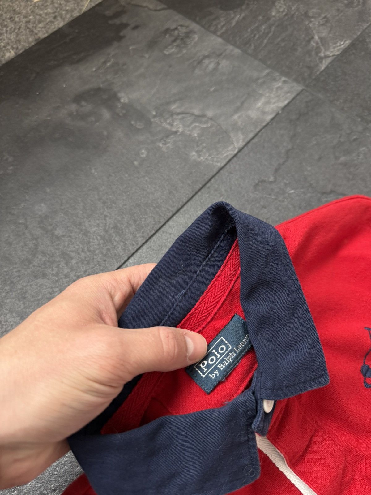 Polo Ralph Lauren × Vintage Vintage polo Ralph Lauren rugby long sleeve Size US XS / EU 42 / 0 - 6 Thumbnail