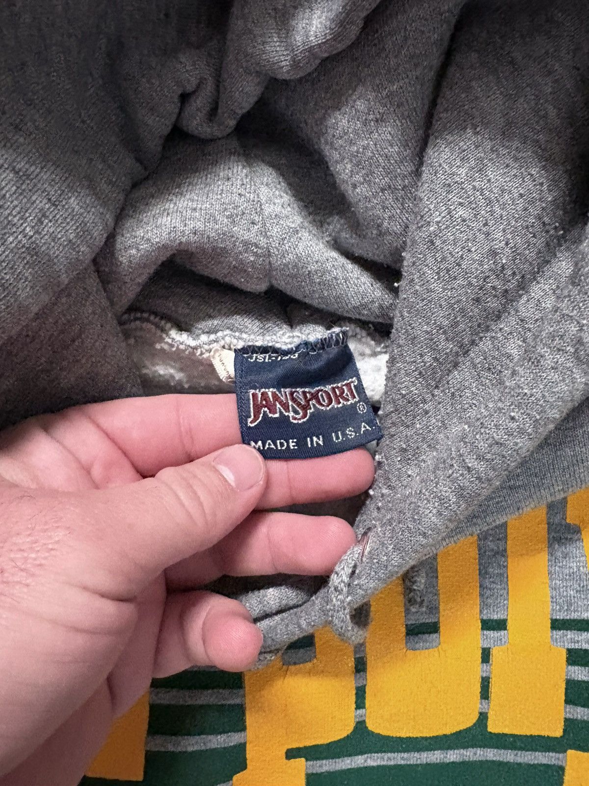 Jansport 90’s Cal Poly Mustangs Vintage 50/50 Hoodie Size US L / EU 52-54 / 3 - 4 Thumbnail