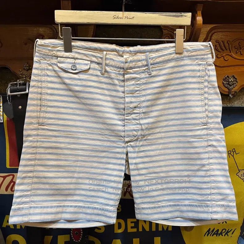 RRL Ralph Lauren RRL Ralph Lauren Striped shorts and casual pants Size US 36 / EU 52 - 1 Thumbnail