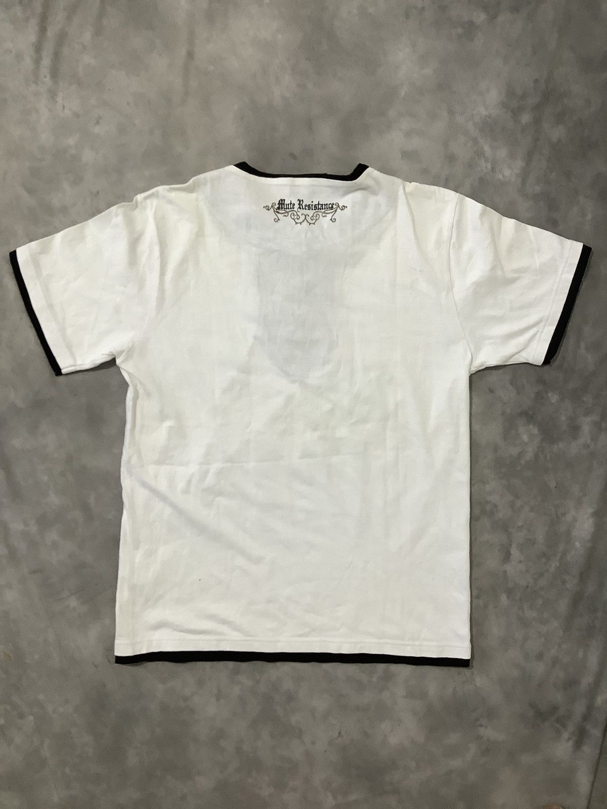 If Six Was Nine × In The Attic × Le Grande Bleu (L.G.B.) Y2K Beaumere Double Layer Poem Gothic Tee Size US L / EU 52-54 / 3 - 6 Thumbnail