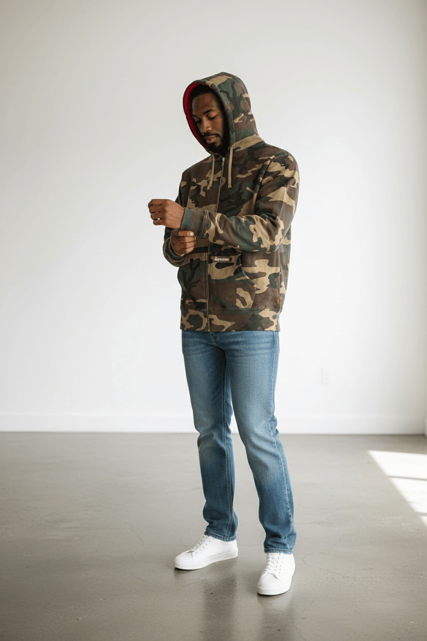 Supreme Supreme Full zip double hood ski mask Size US M / EU 48-50 / 2 - 1 Thumbnail