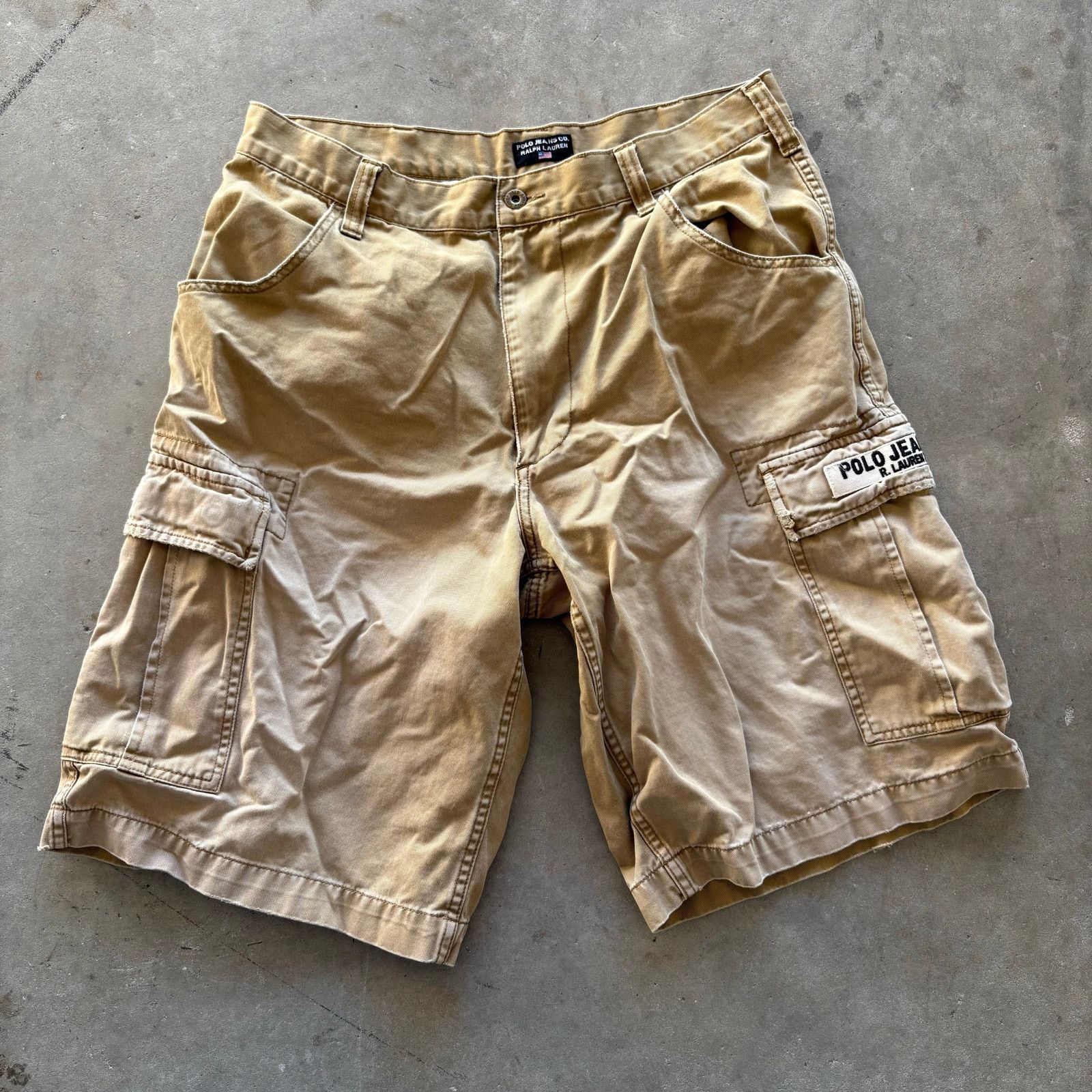 Polo Ralph Lauren Polo Jeans Co. Ralph Lauren Cargo Shorts Size US 34 / EU 50 - 1 Thumbnail