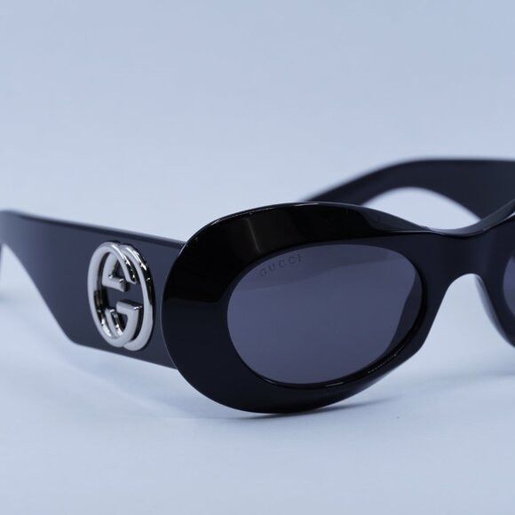 Gucci Gucci GG1696S 001 Sunglasses Black Frame - Lowest Price! Size ONE SIZE - 4 Thumbnail