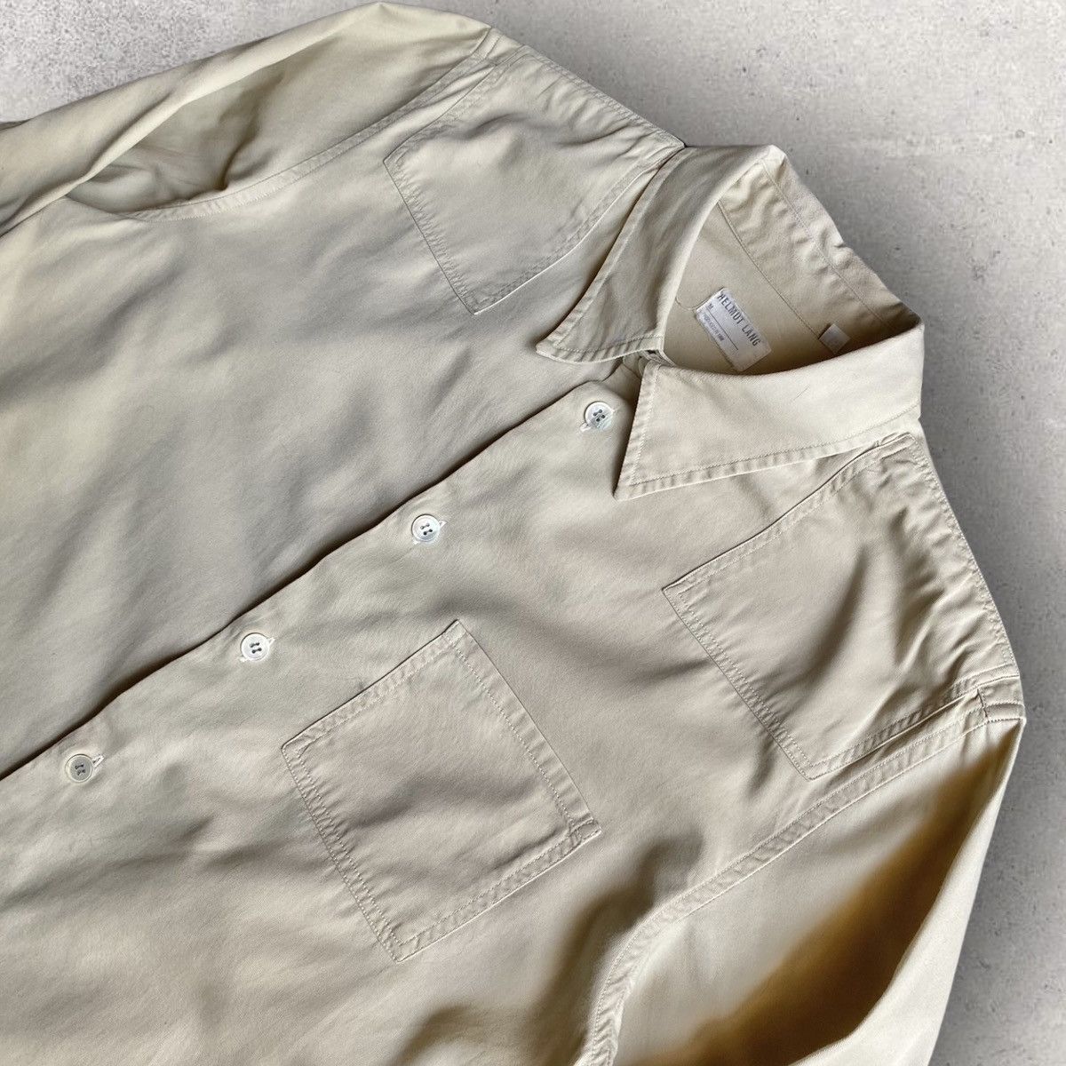 Helmut Lang 1998 Archive Military Shirt Size US M / EU 48-50 / 2 - 1 Thumbnail