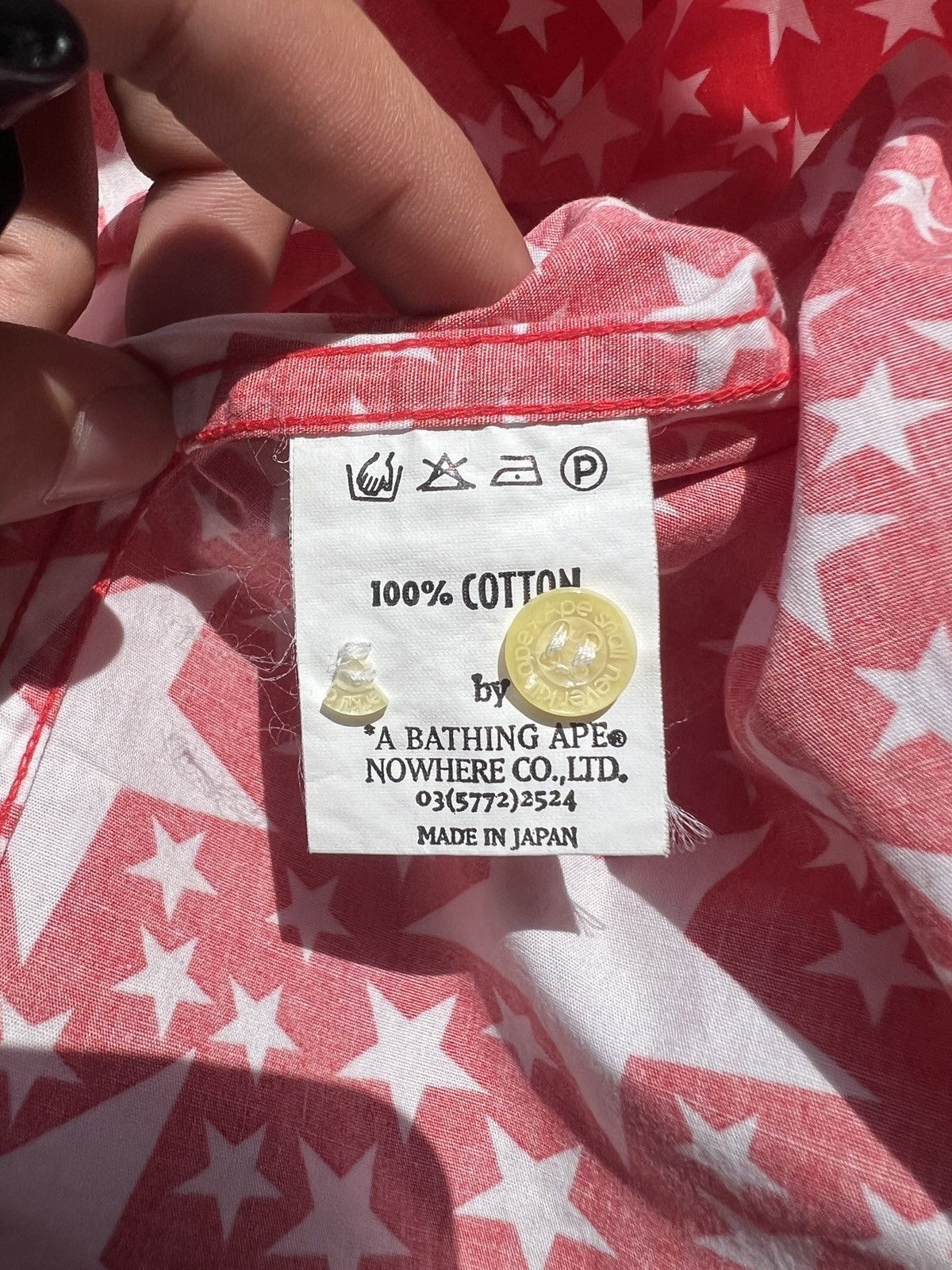 Bape Bape Star Button-up Size US S / EU 44-46 / 1 - 4 Thumbnail