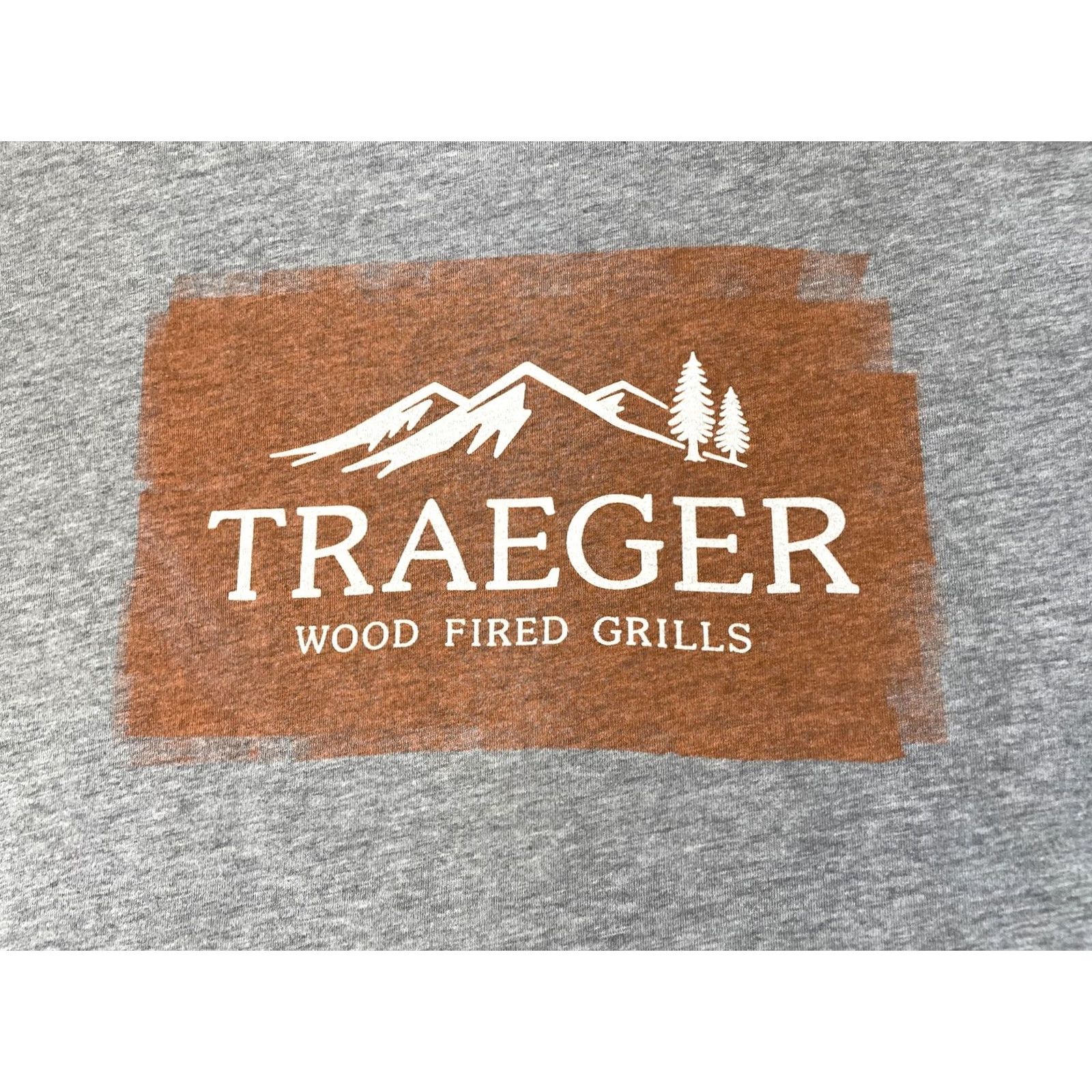 Vintage Traeger Shirt Mens Large Gray Wood Fired Grills Graphic Tee BBQ Barbecue Hip? Size US L / EU 52-54 / 3 - 2 Thumbnail