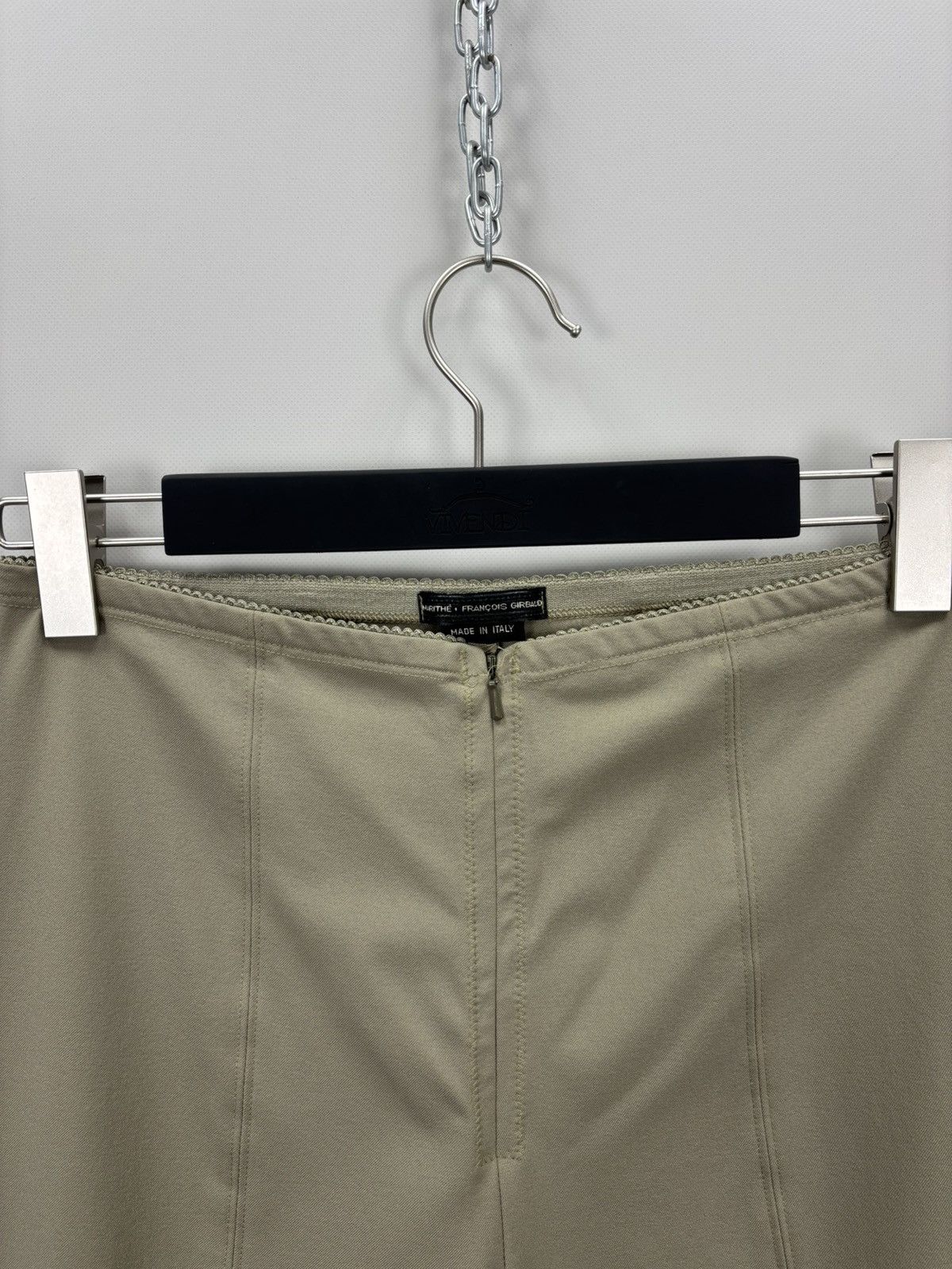 Marithe + Francois Girbaud Womens pants Marithe Francois Girbaud Size 44 Color Beige Size 30" / US 8 / IT 44 - 4 Thumbnail