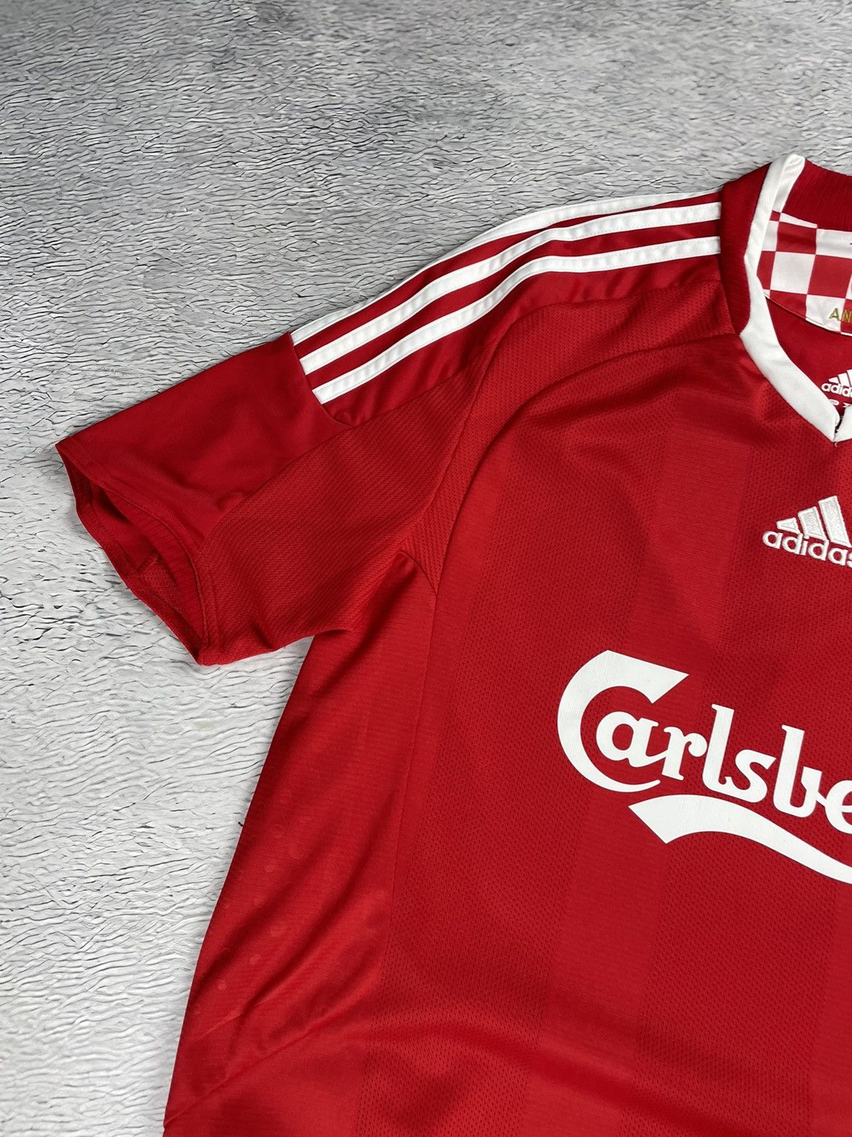 Adidas × Vintage Vintage Liverpool 2008/09 Adidas Soccer Jersey y2k blokcore Size US M / EU 48-50 / 2 - 4 Thumbnail
