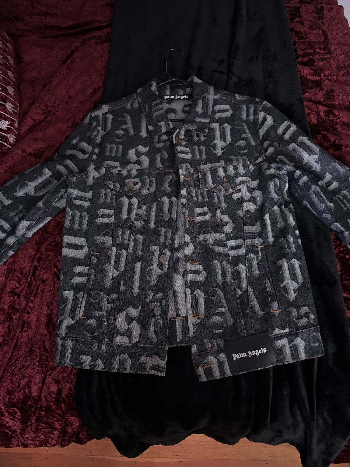 Palm Angels Monogram Denim Jacket