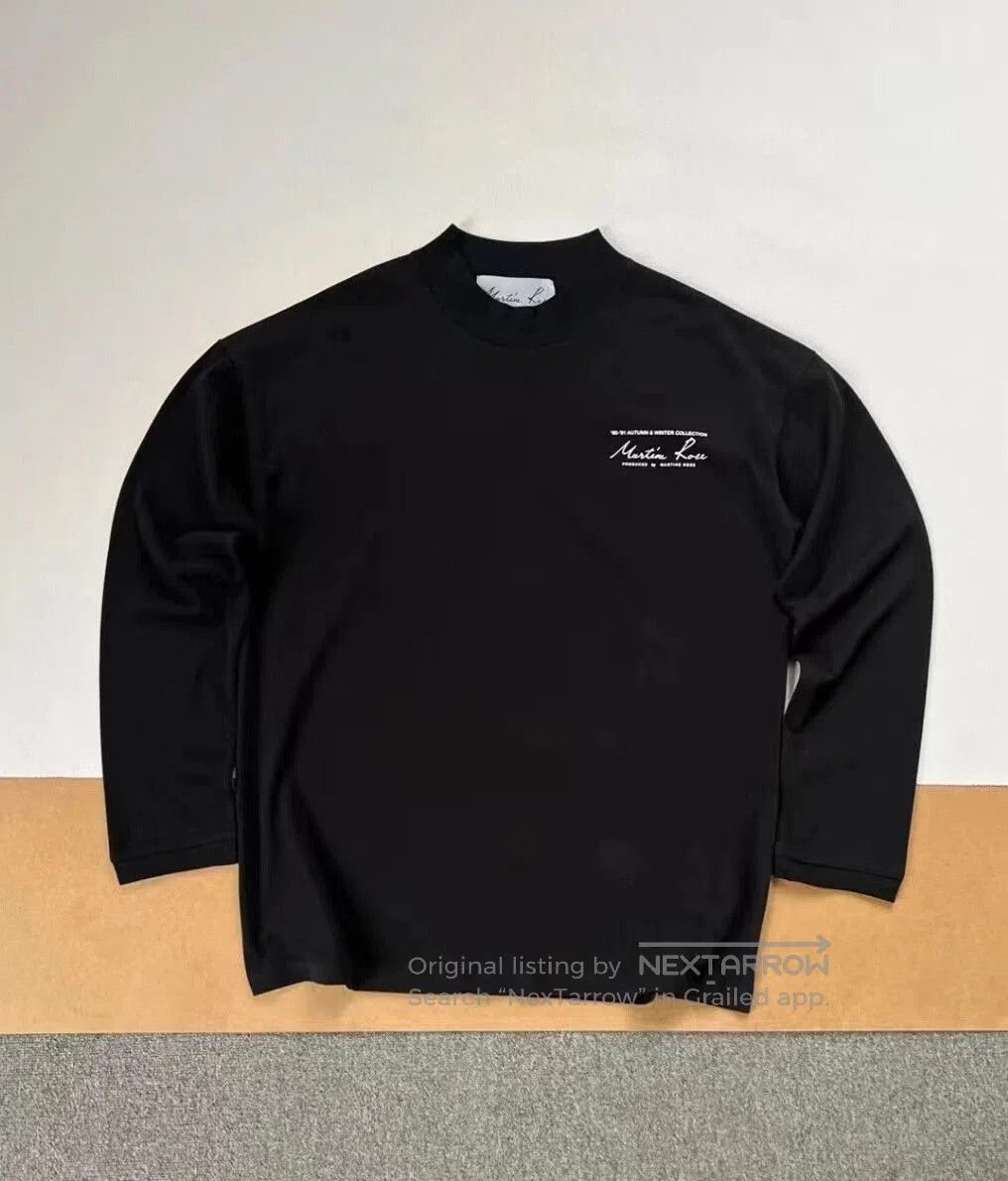 Martine Rose Martine Rose Long Sleeve Black Shirt. Size US XS / EU 42 / 0 - 1 Thumbnail