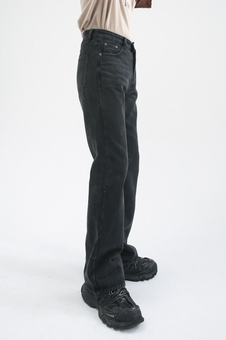 Japanese Brand Japanese retro all-match wide-leg flared washed jeans Size US 32 / EU 48 - 4 Thumbnail