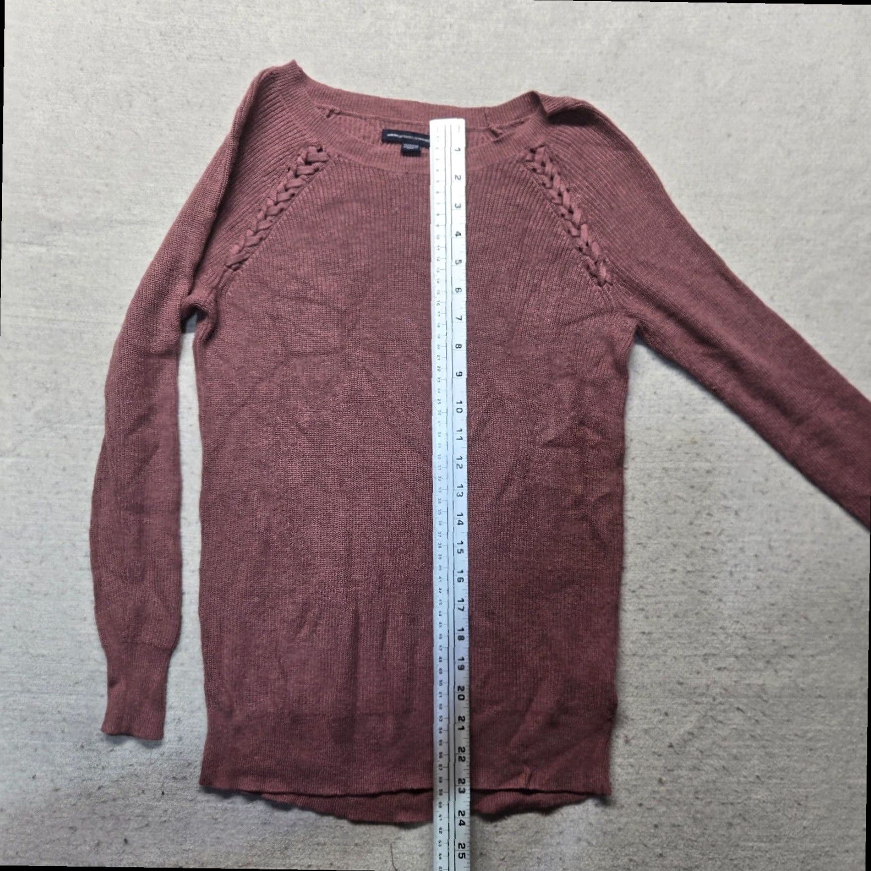 American Eagle Outfitters American Eagle Women's Pink Long Sleeve Sweater XS Extra Small Pullover Size XS / US 0-2 / IT 36-38 - 6 Thumbnail