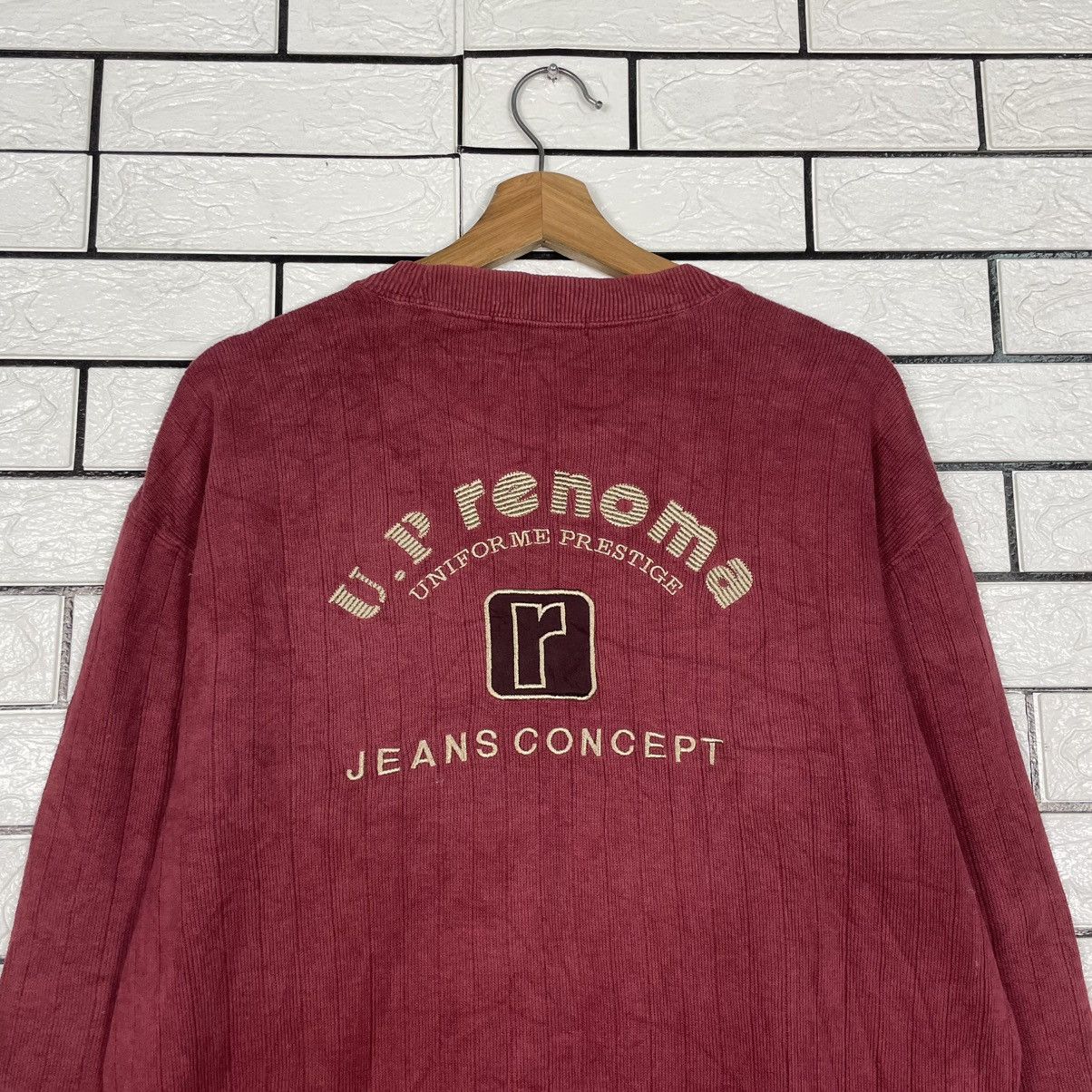 Renoma Up Renoma Crewneck Red Sweatshirt Size US M / EU 48-50 / 2 - 8 Thumbnail