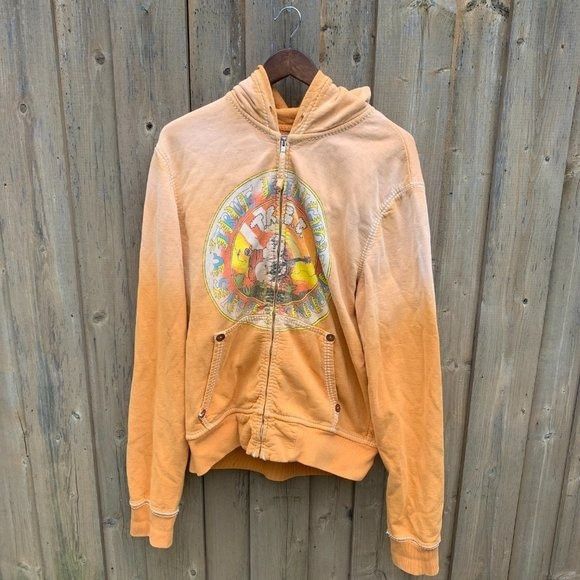 True Religion × Vintage Vintage True Religion Big Logo Sweatshirt XL 'Buddha Sunburs Size US XL / EU 56 / 4 - 3 Thumbnail