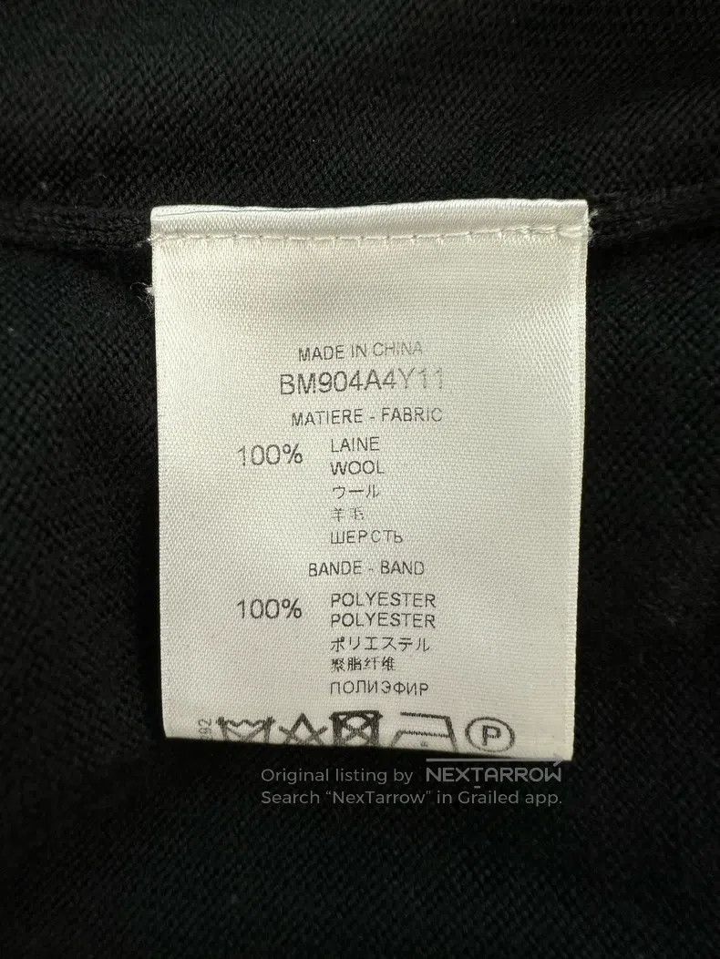 Givenchy Givenchy Leisure letter Logo embedded flower knitted sweat Size US S / EU 44-46 / 1 - 9 Thumbnail