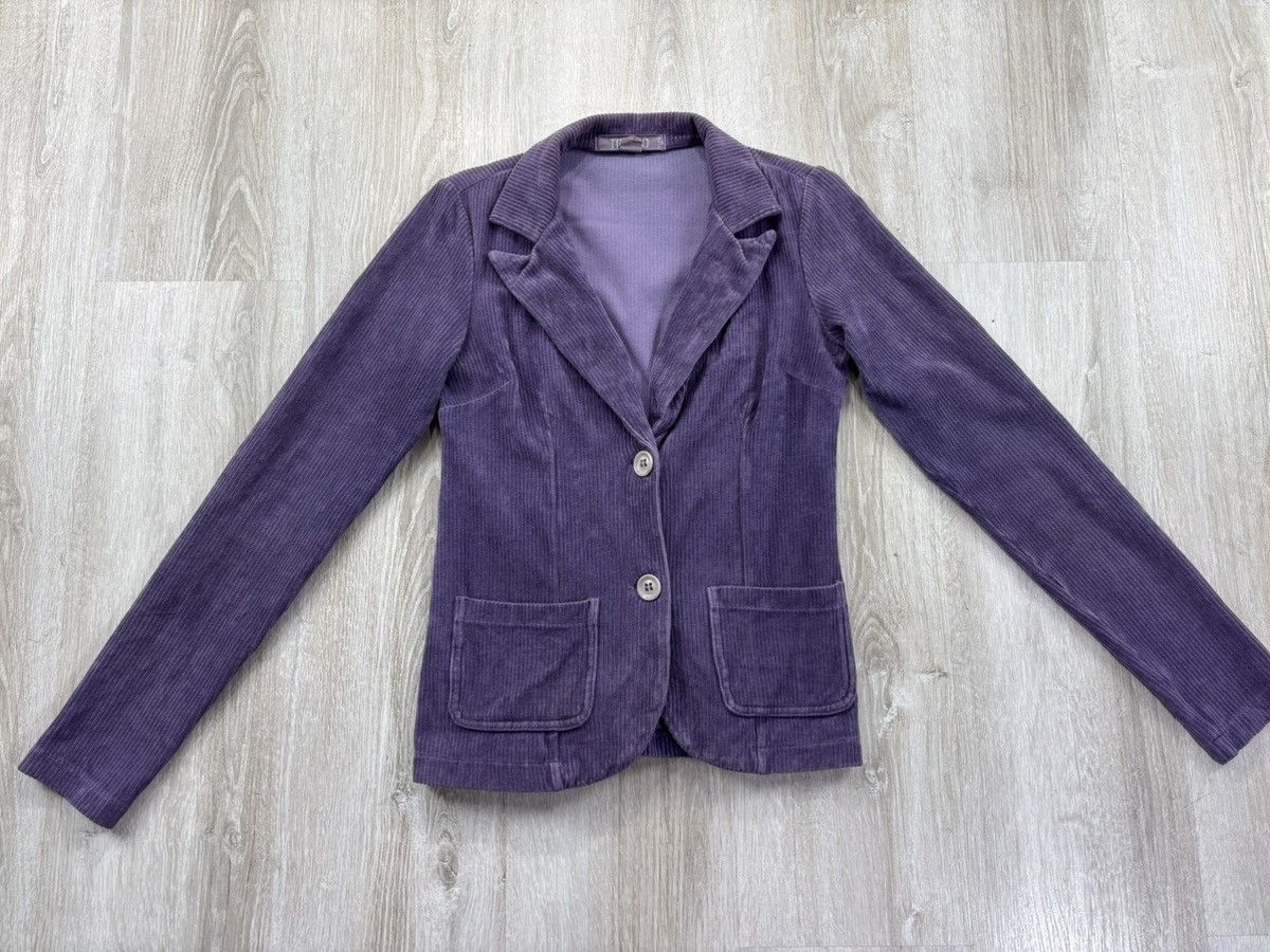 Transit Womens blazer Transit Par Such Size 2 Color Purple Size S / US 4 / IT 40 - 2 Thumbnail