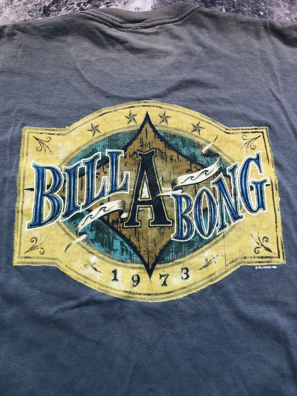 Billabong VTG Billabong Surf Logo Tee 1995 Back Print Size US XL / EU 56 / 4 - 4 Thumbnail