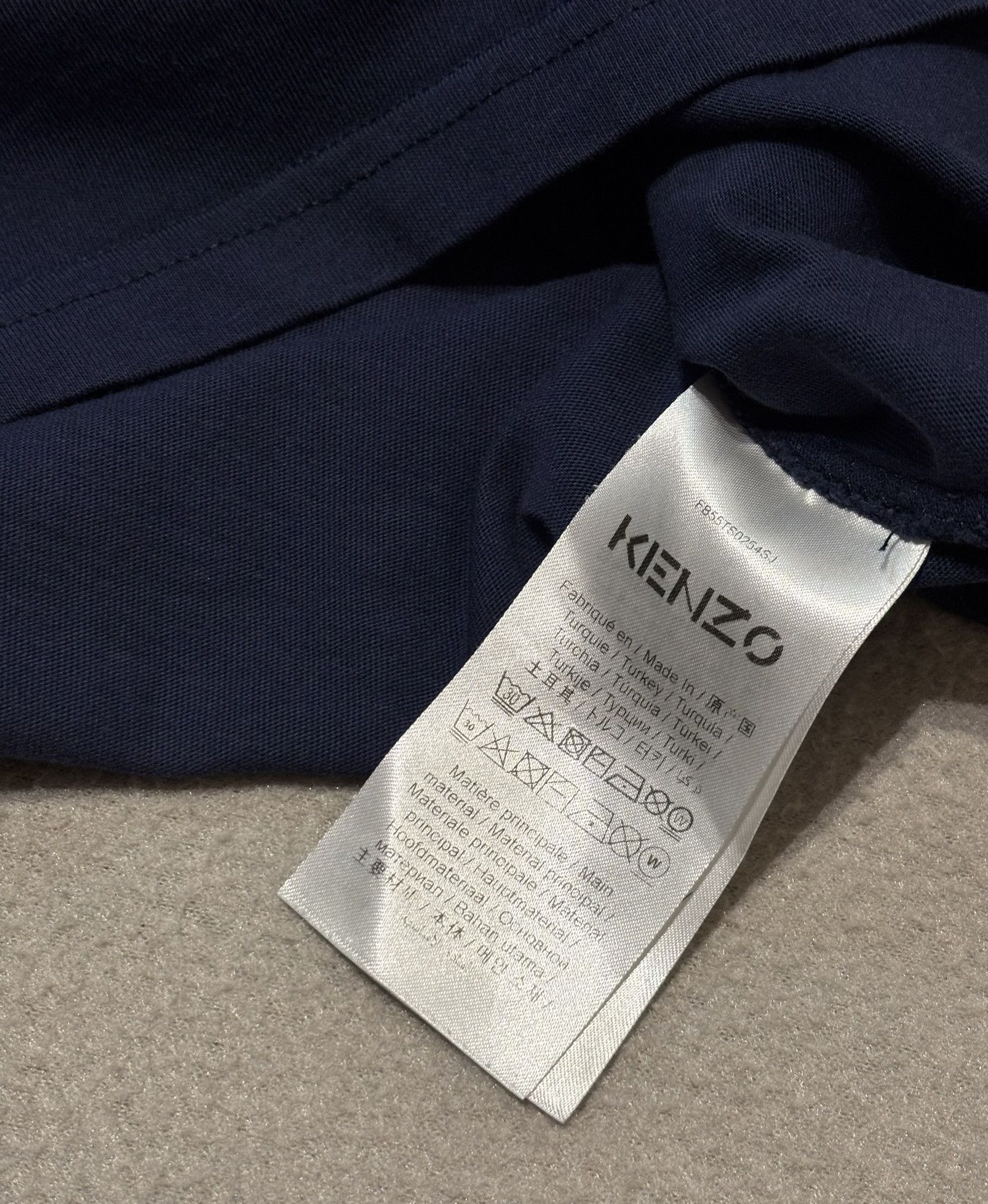 Kenzo Kenzo Navy T-shirt Medium Size US M / EU 48-50 / 2 - 11 Thumbnail