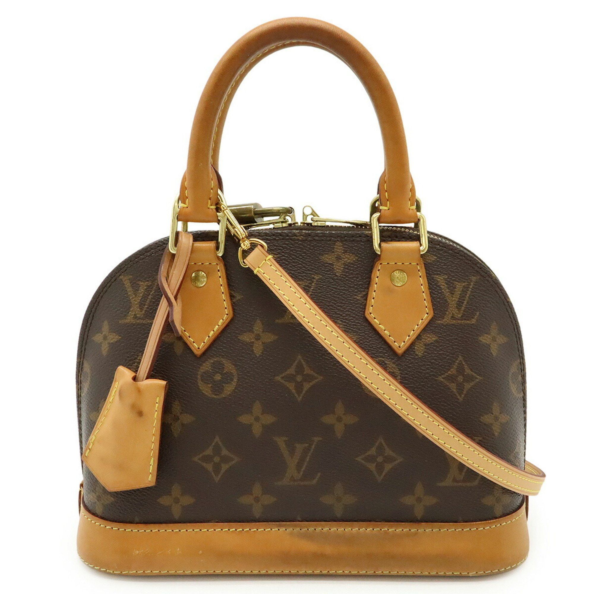 Louis Vuitton Monogram Alma Bb Handbag Shoulder Bag M53152 in Brown, Women's