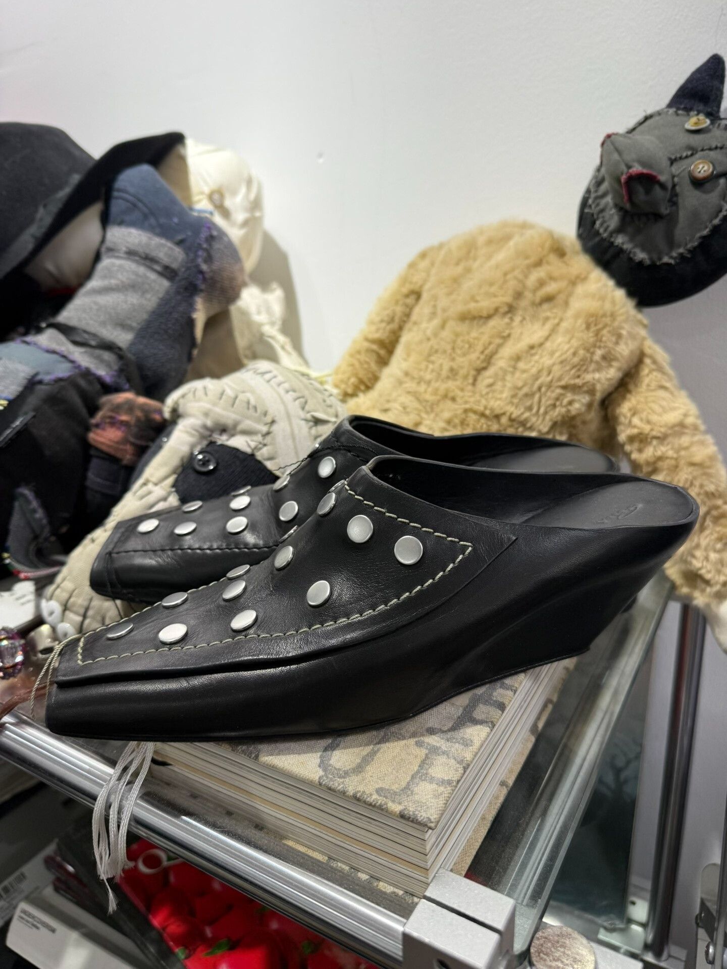 Rick Owens Rick Owens Studded Slide Sandals Size US 6 / EU 39 - 1 Thumbnail