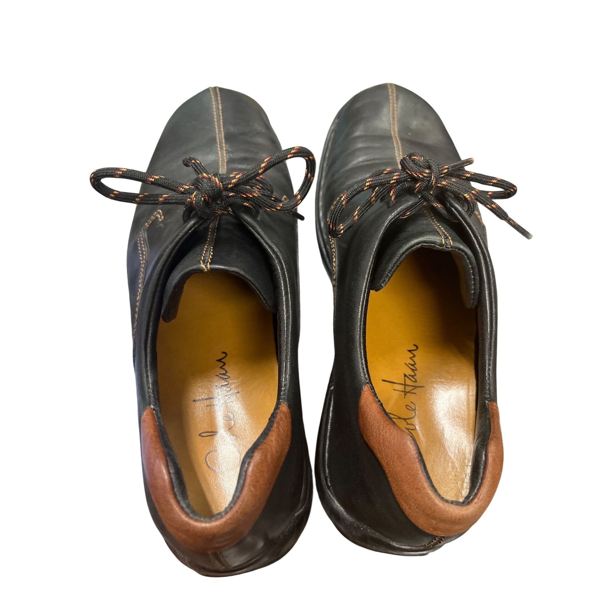 Cole Haan Cole Haan mens brown leather lace casual comfort shoes sz 8M Size US 8 / EU 41 - 15 Thumbnail