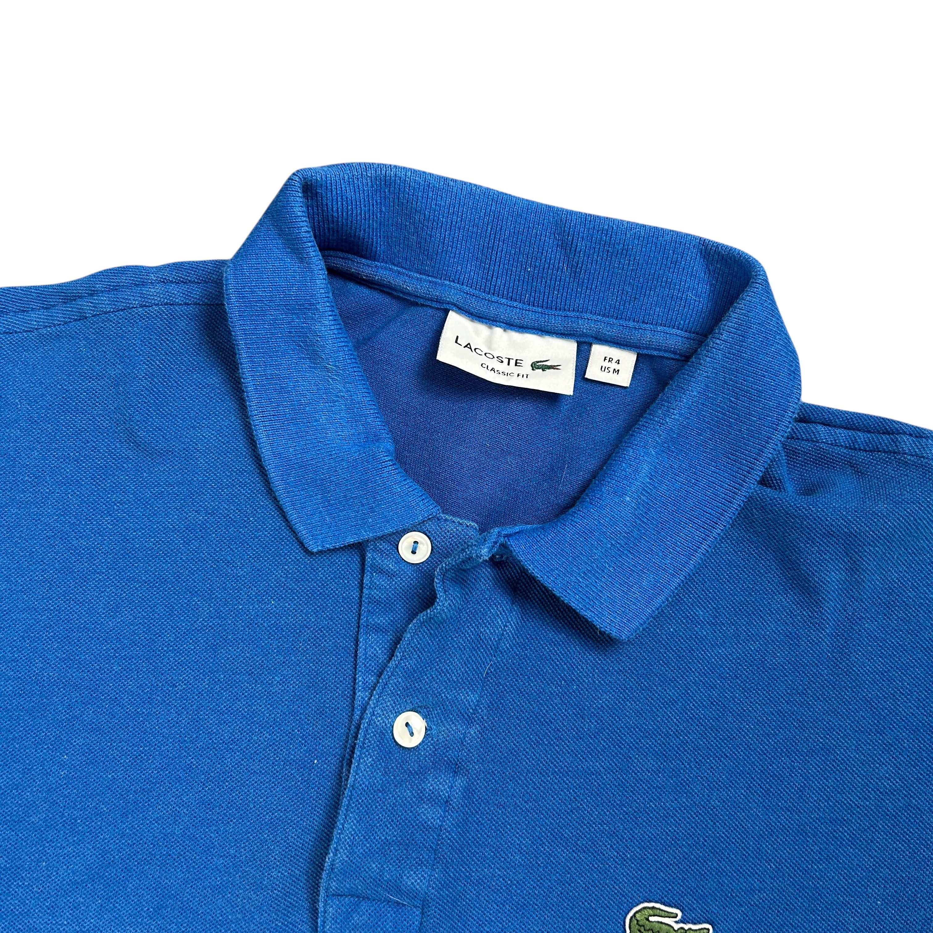 Lacoste Lacoste Blue Short Sleeve Classic Cotton Polo Regular 4 M Size US M / EU 48-50 / 2 - 4 Thumbnail