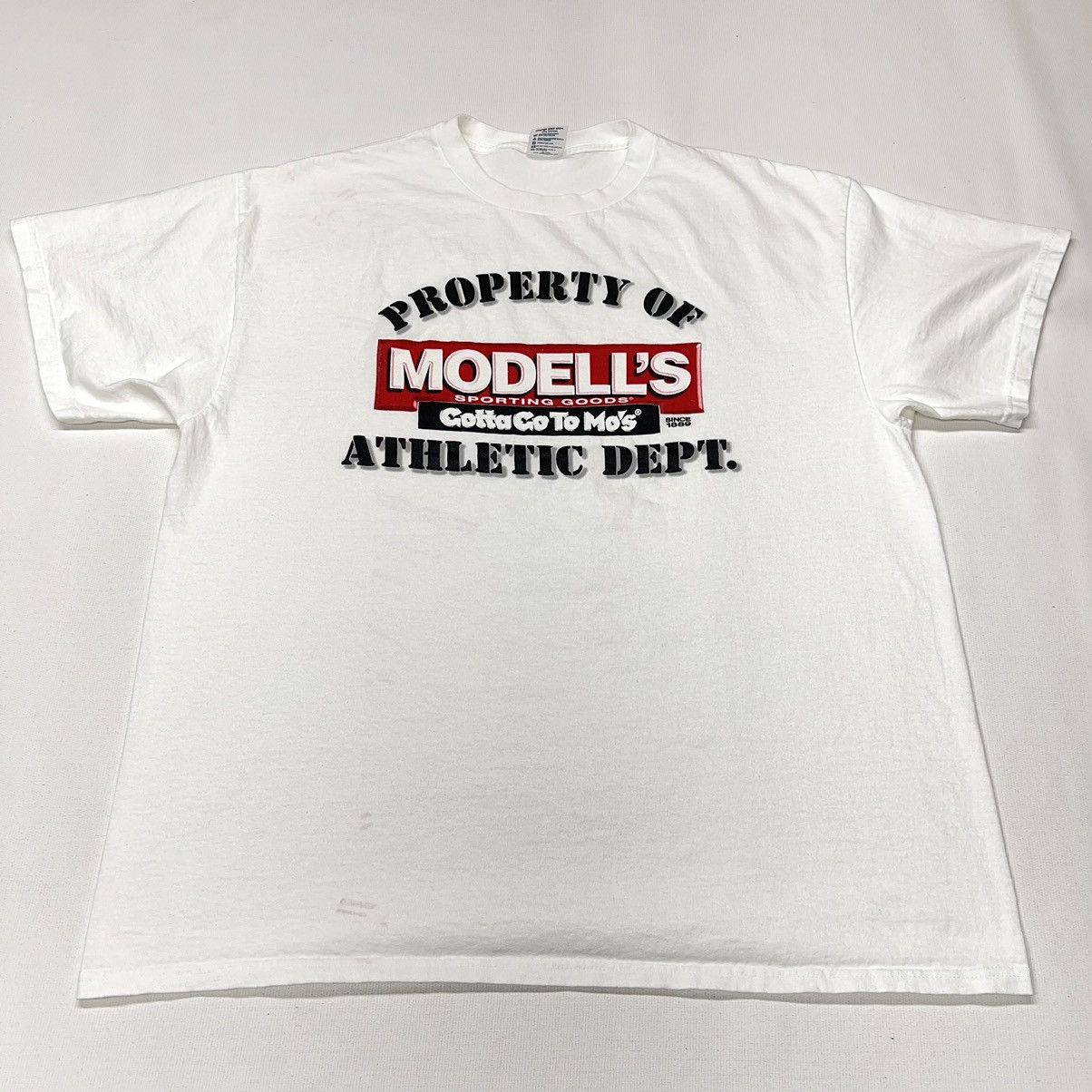 Other Modells Tee Shirt Athletic Dept Sporting Goods Store Y2K Size US XL / EU 56 / 4 - 1 Thumbnail