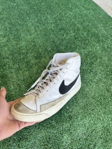 Nike × Vintage Nike Blazer Mid 77 Vintage White Black | Size 10 Size US 10 / EU 43 - 5 Thumbnail
