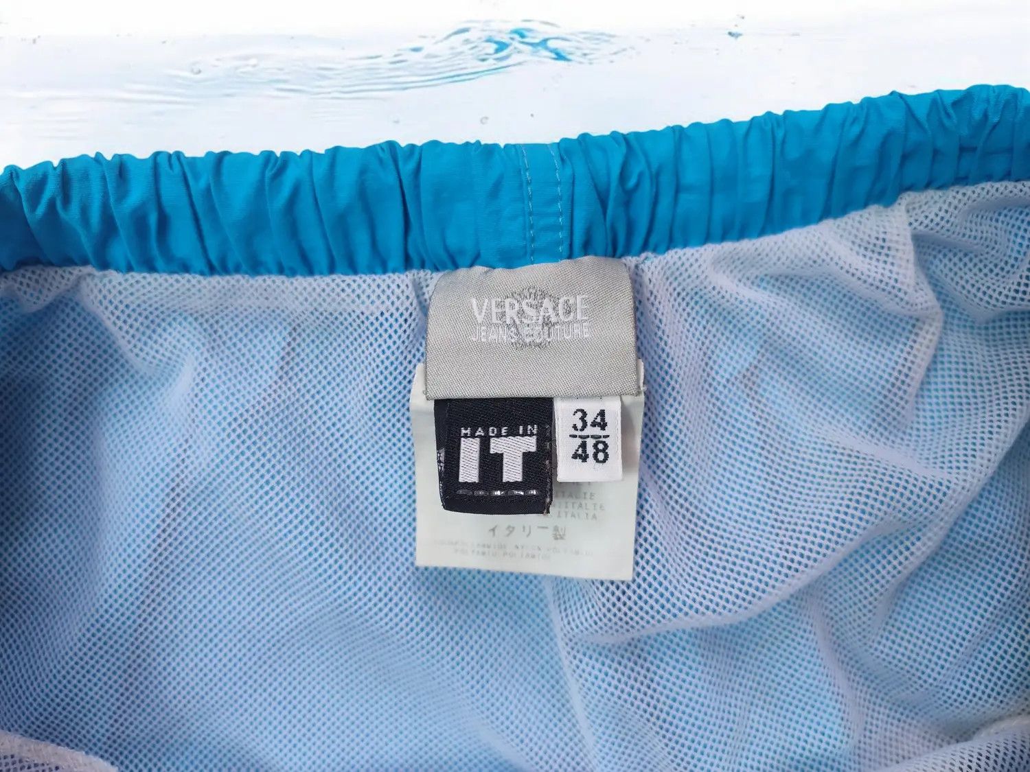 Versace Versace Jeans Couture nylon blue shorts Size US 30 / EU 46 - 5 Thumbnail