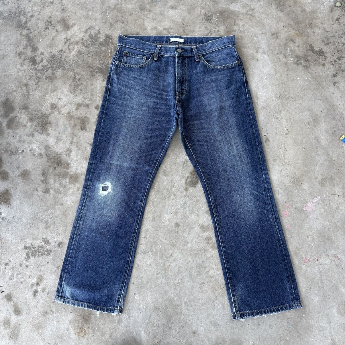 Japanese Brand W35 Vintage Japanese Brand Faded Blue Denim Jean Pants Size US 35 - 1 Thumbnail