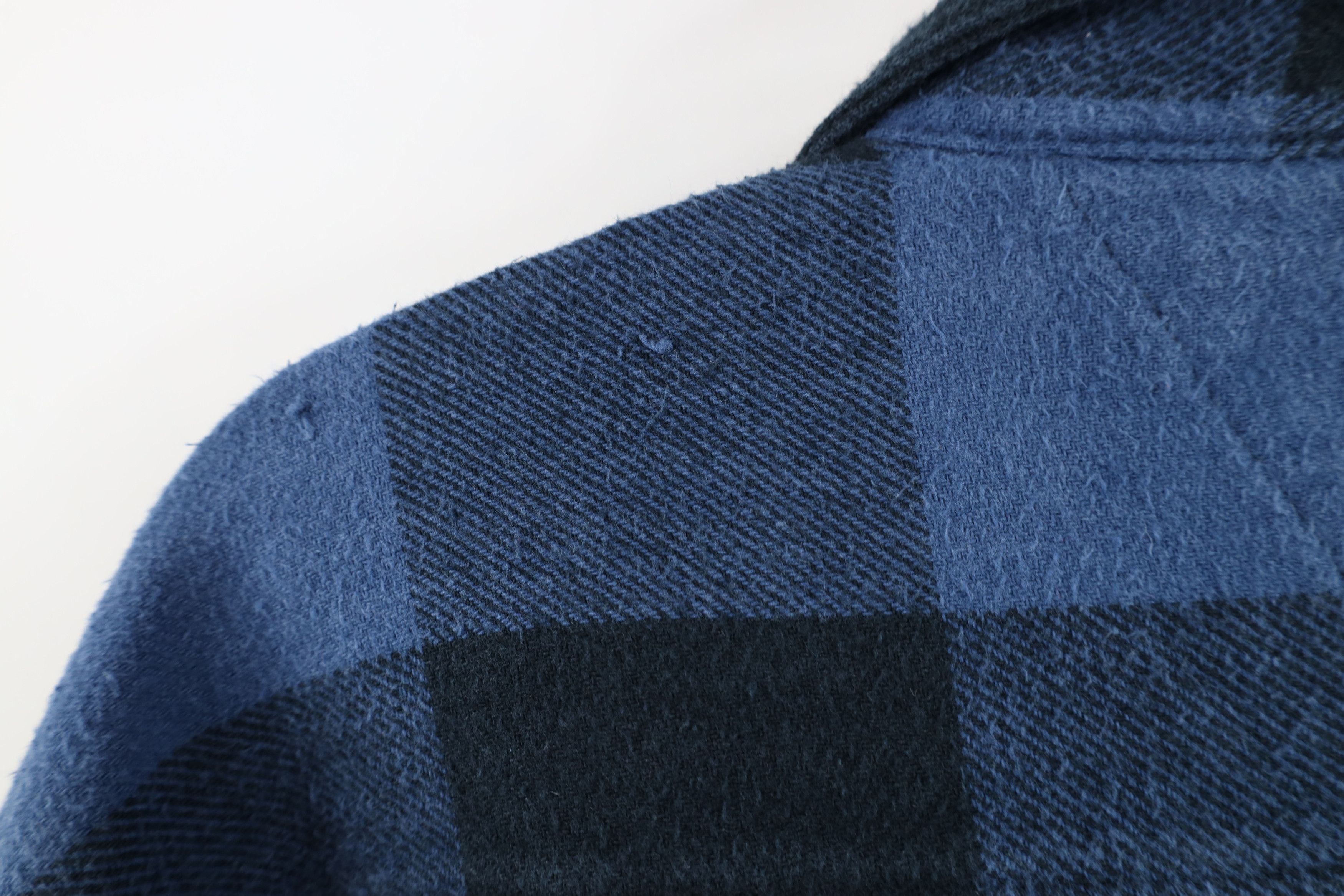 Vintage Vintage 90s Y2K Streetwear Heavyweight Flannel Button Shirt Size US XXL / EU 58 / 5 - 10 Thumbnail