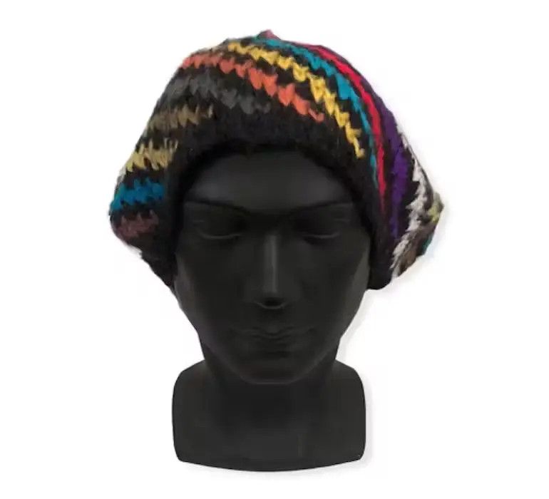 Beams Plus × Japanese Brand Japanese Brand BeamsBoy Knit Multicolour Beanie Hat Size ONE SIZE - 1 Thumbnail