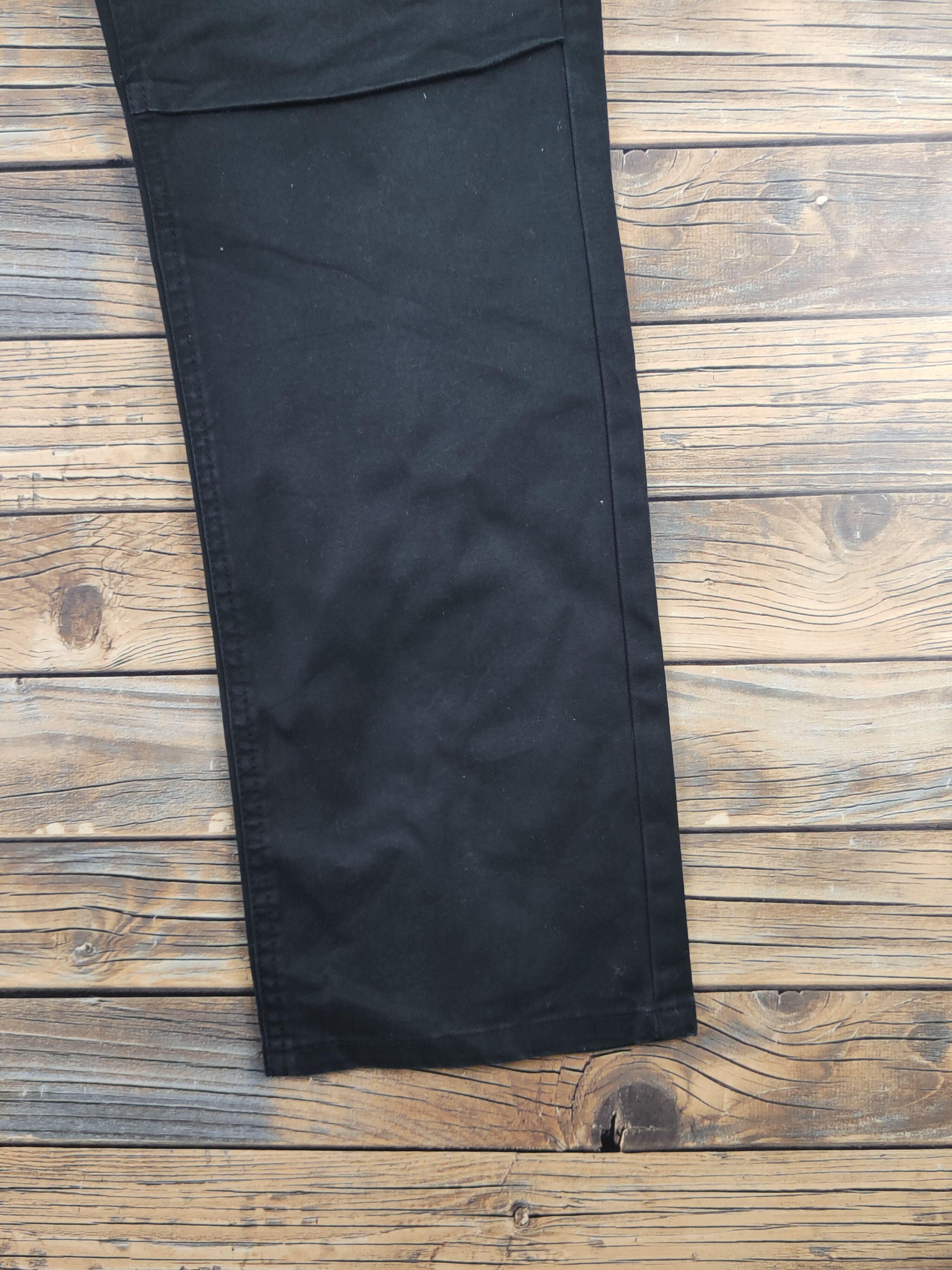 Japanese Brand DL Japanese Brand Black Multipocket Casual Pants #1584 Size US 30 / EU 46 - 6 Thumbnail