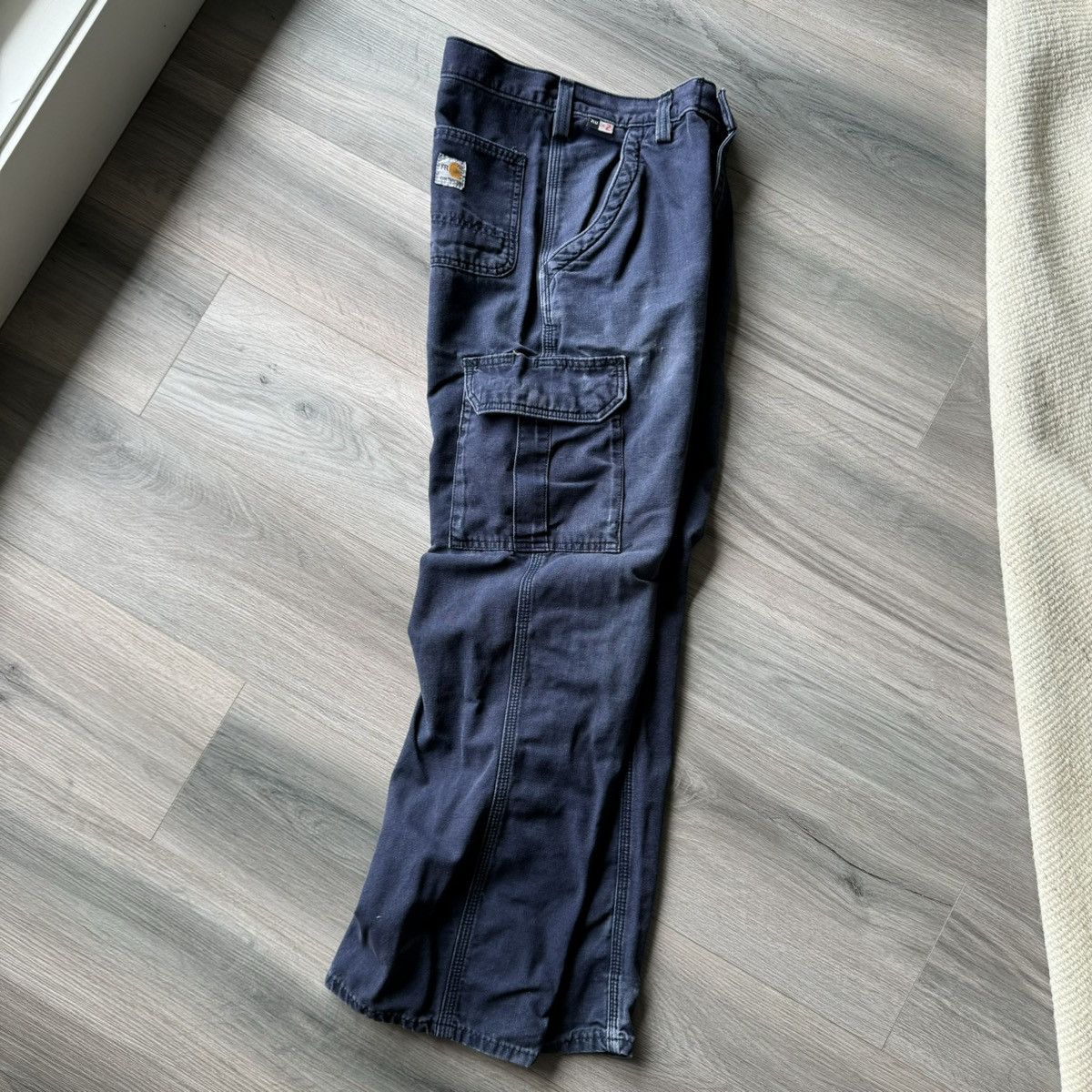 Carhartt × Vintage Carhartt FR cargo workwear pants Size US 28 / EU 44 - 1 Thumbnail