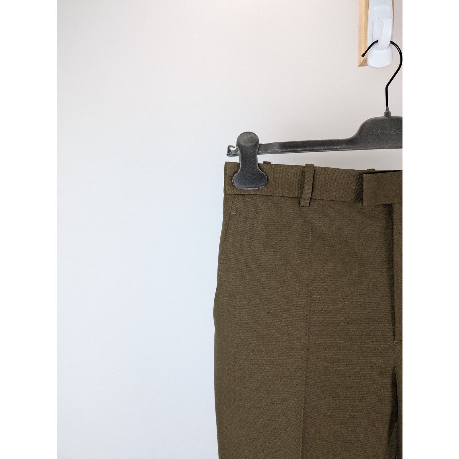 Bottega Veneta o1rshd1 Sartorial Grain de Poudre Trousers in Liana Size US 32 / EU 48 - 6 Thumbnail