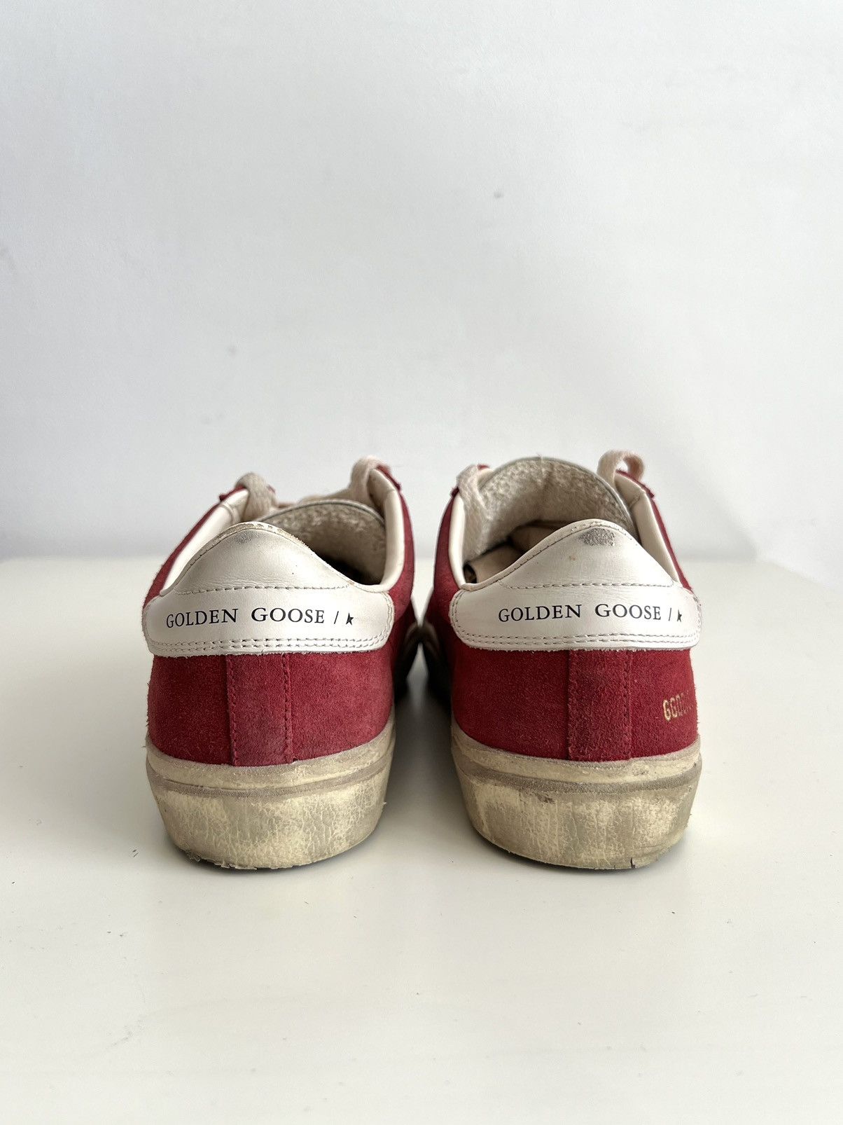 Golden Goose Golden Goose Soul Star Dark Red/Milk Sneakers Size US 8.5 / IT 38.5 - 18 Thumbnail
