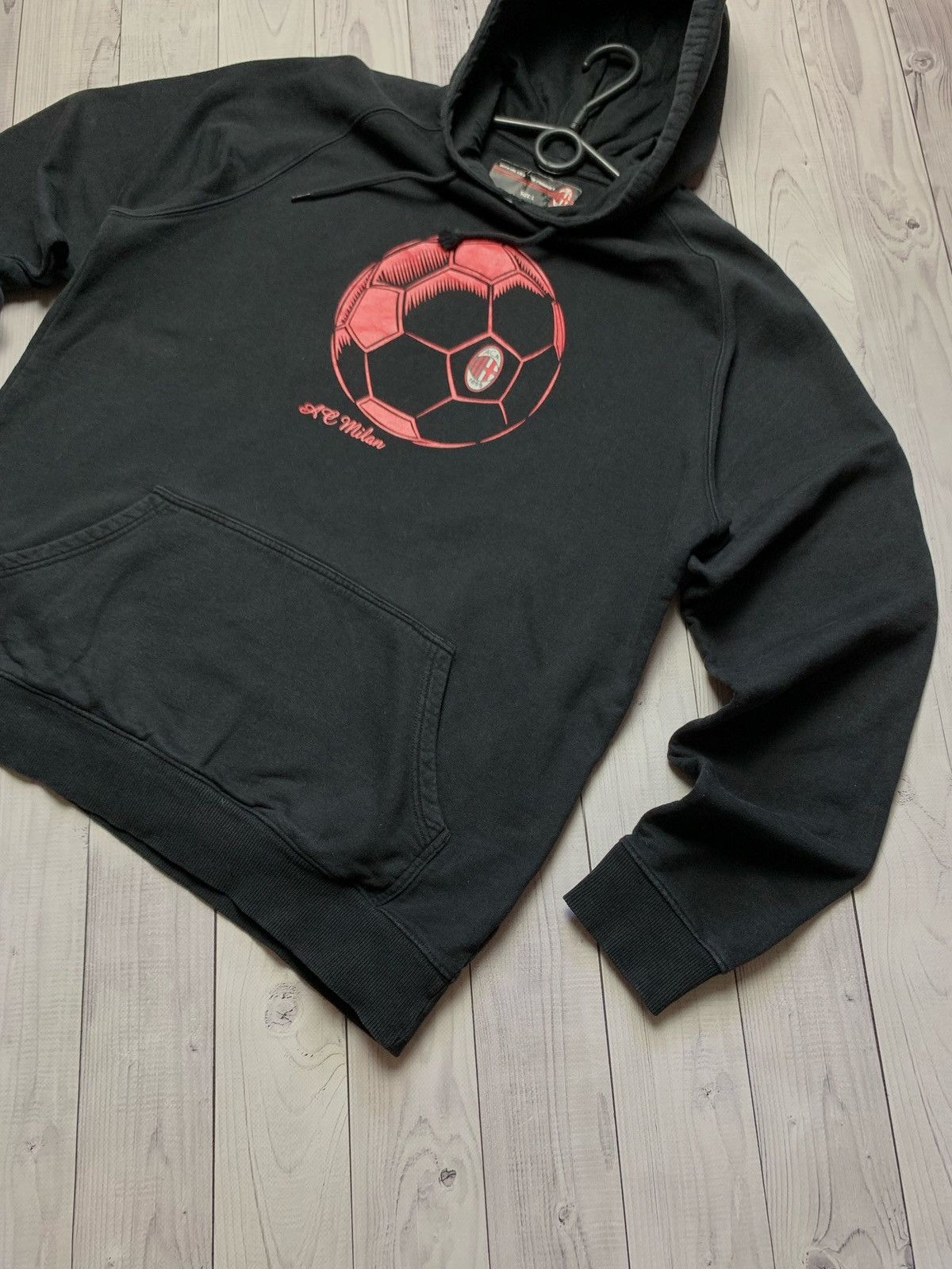 Vintage AC Milan vintage hoodie big logo Size L Size US L / EU 52-54 / 3 - 4 Thumbnail