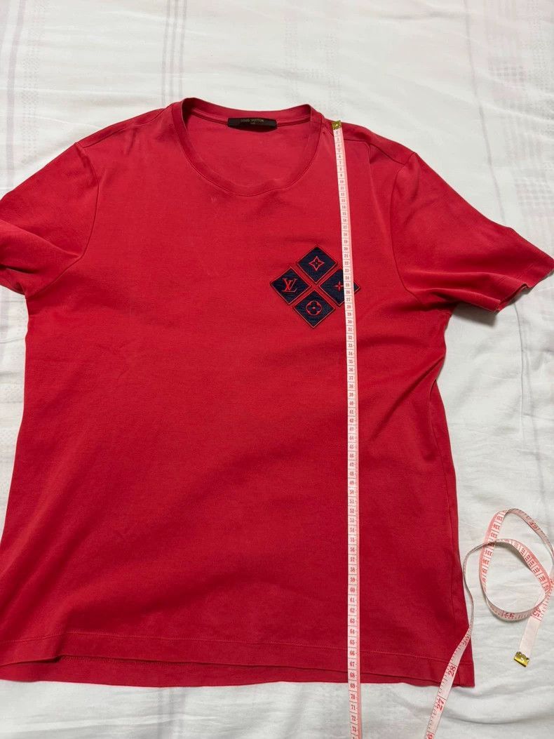 Louis Vuitton Louis Vuitton Louis Vuitton Short Sleeve Red Polo Shirt-25 Size US L / EU 52-54 / 3 - 5 Thumbnail
