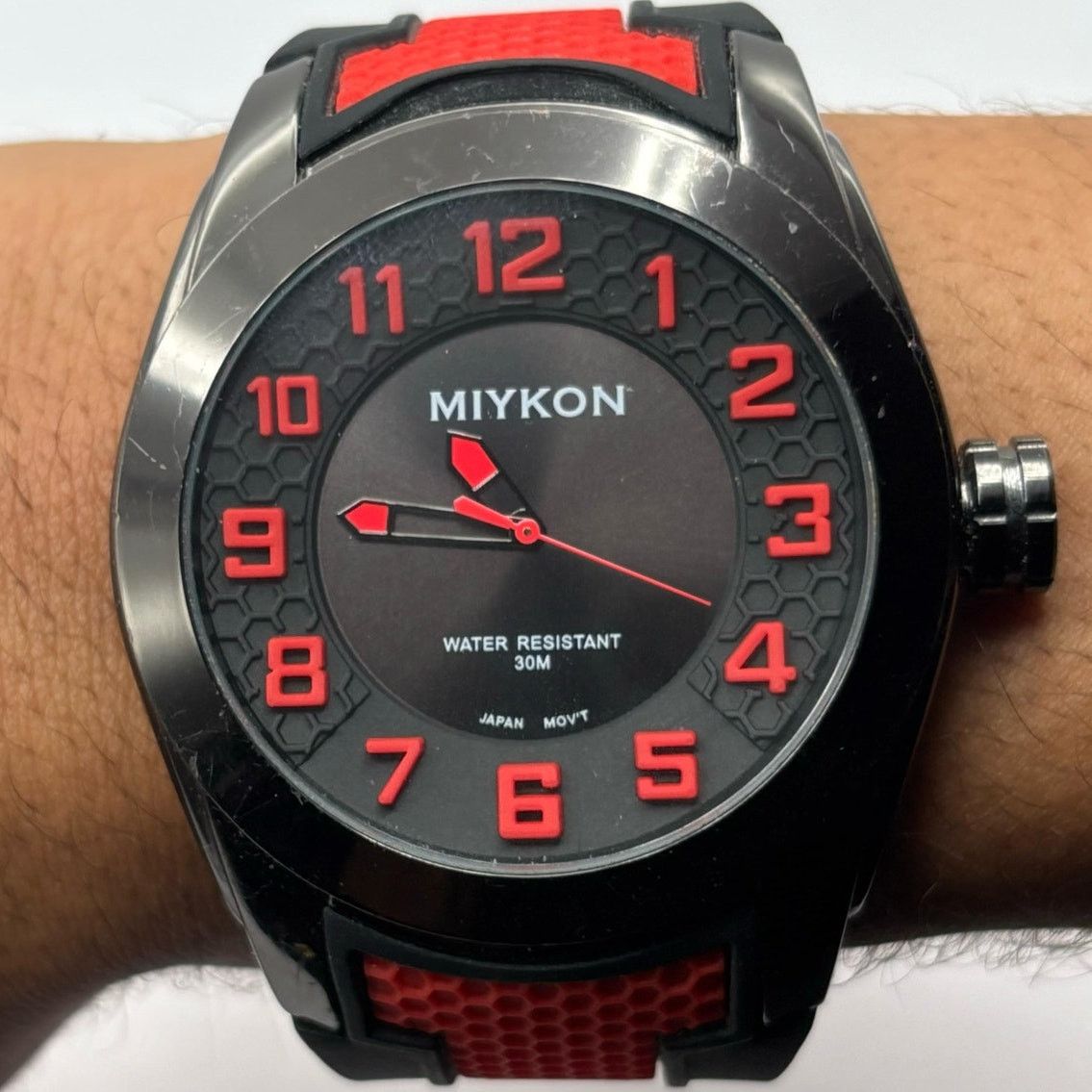 Other Red Miykon Men's Watch Size ONE SIZE - 2 Thumbnail