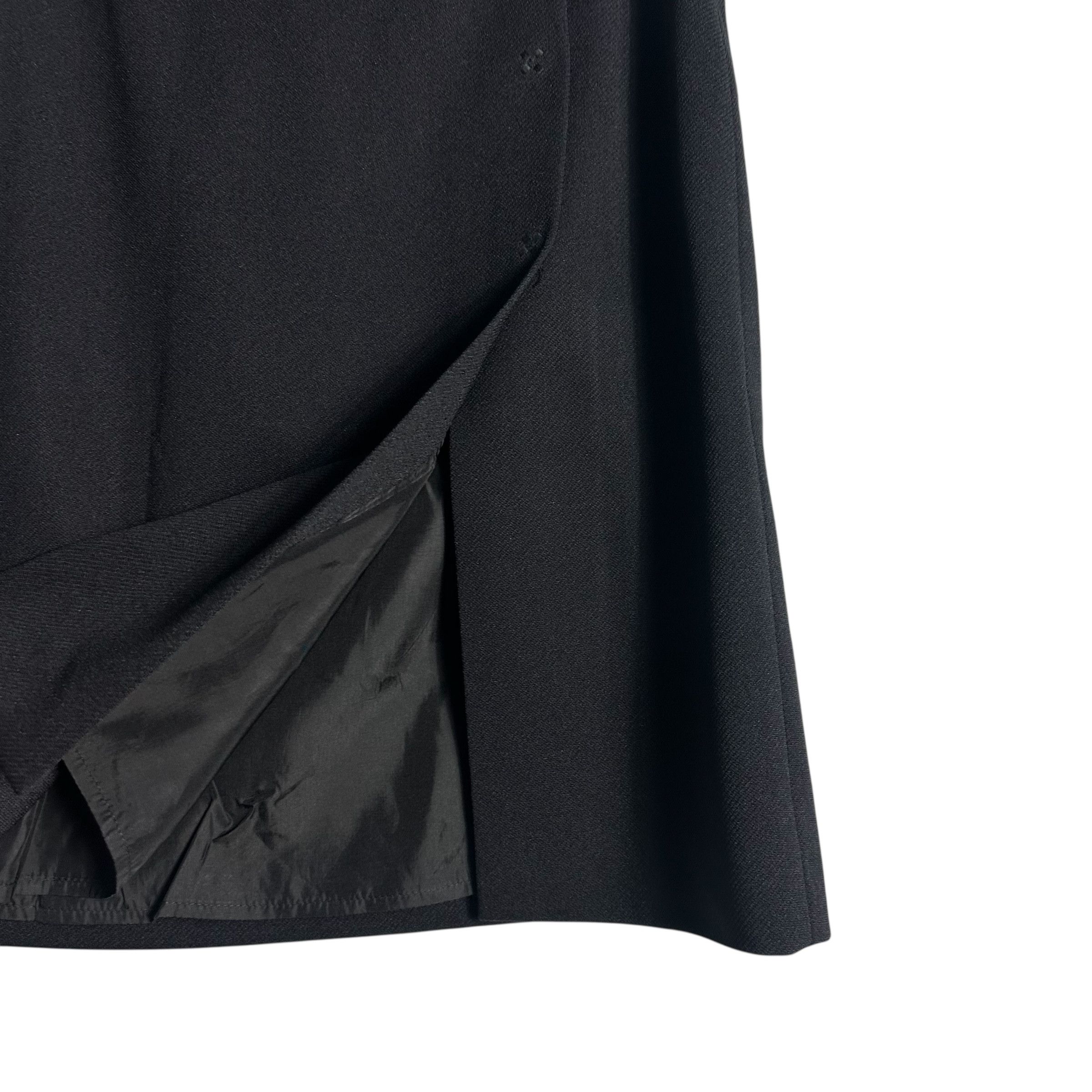 Miu Miu 🔥RARE🔥Miu Miu A Line Button Wrap Mini Skirt Made in Italy Size 30" / US 8 / IT 44 - 3 Thumbnail