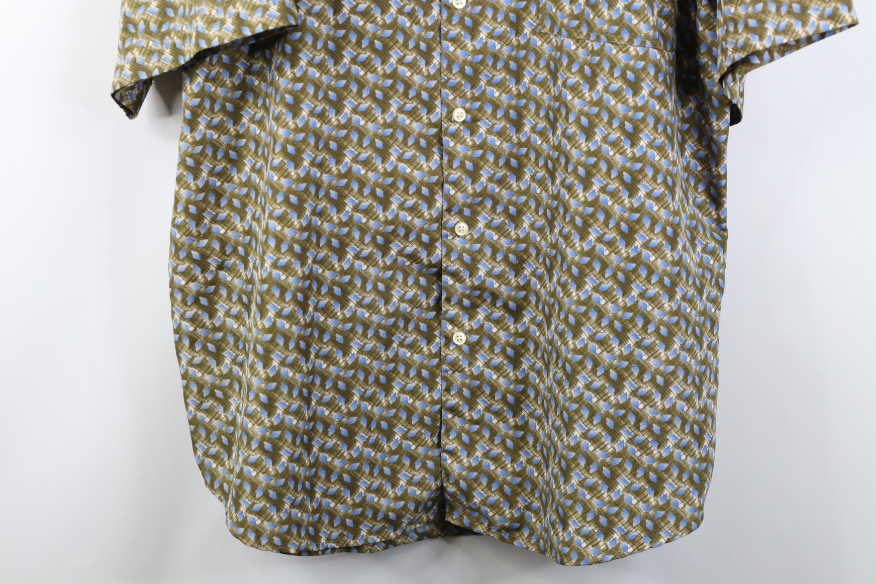 Vintage Vintage 90s Streetwear Short Sleeve Collared Button Shirt Size US L / EU 52-54 / 3 - 3 Thumbnail