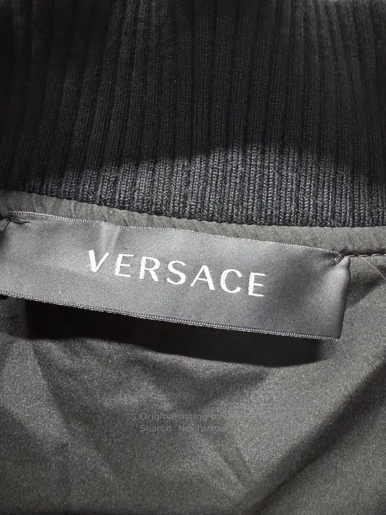 Versace Versace Black baseball uniform jacket Size US M / EU 48-50 / 2 - 4 Thumbnail