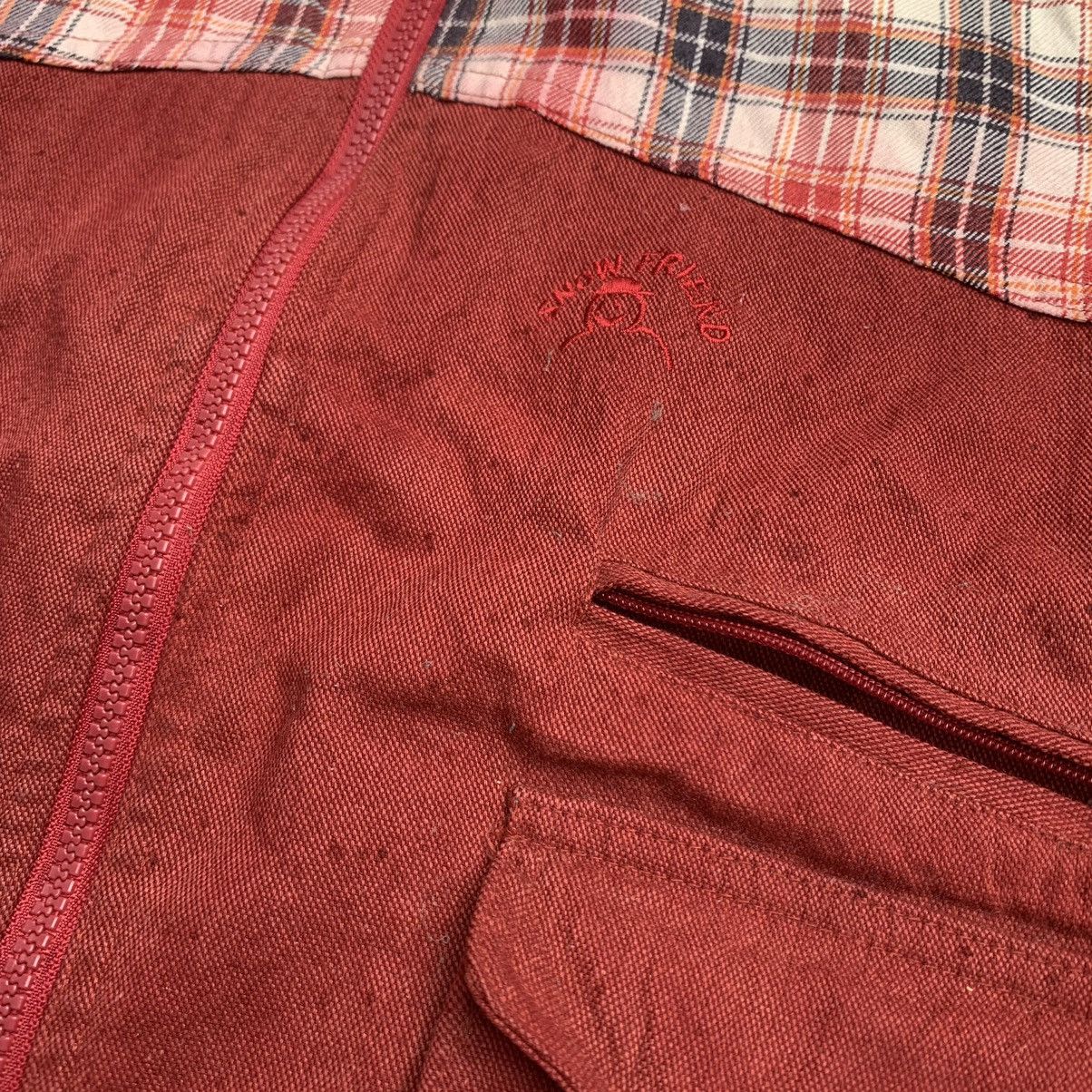 If Six Was Nine × Le Grande Bleu (L.G.B.) VEST SNOWMAN DOUBLE ZIPPER Size 40L - 5 Thumbnail